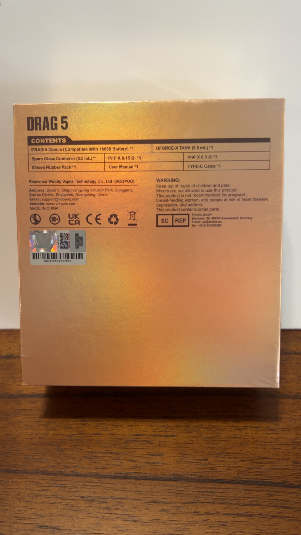 Voopoo Drag 5 Kit
