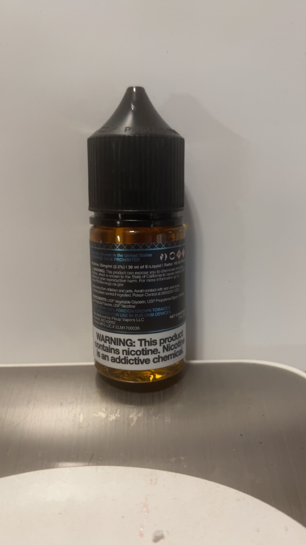 Pinup Betty Chill Vapors Salt 50mg 30ml