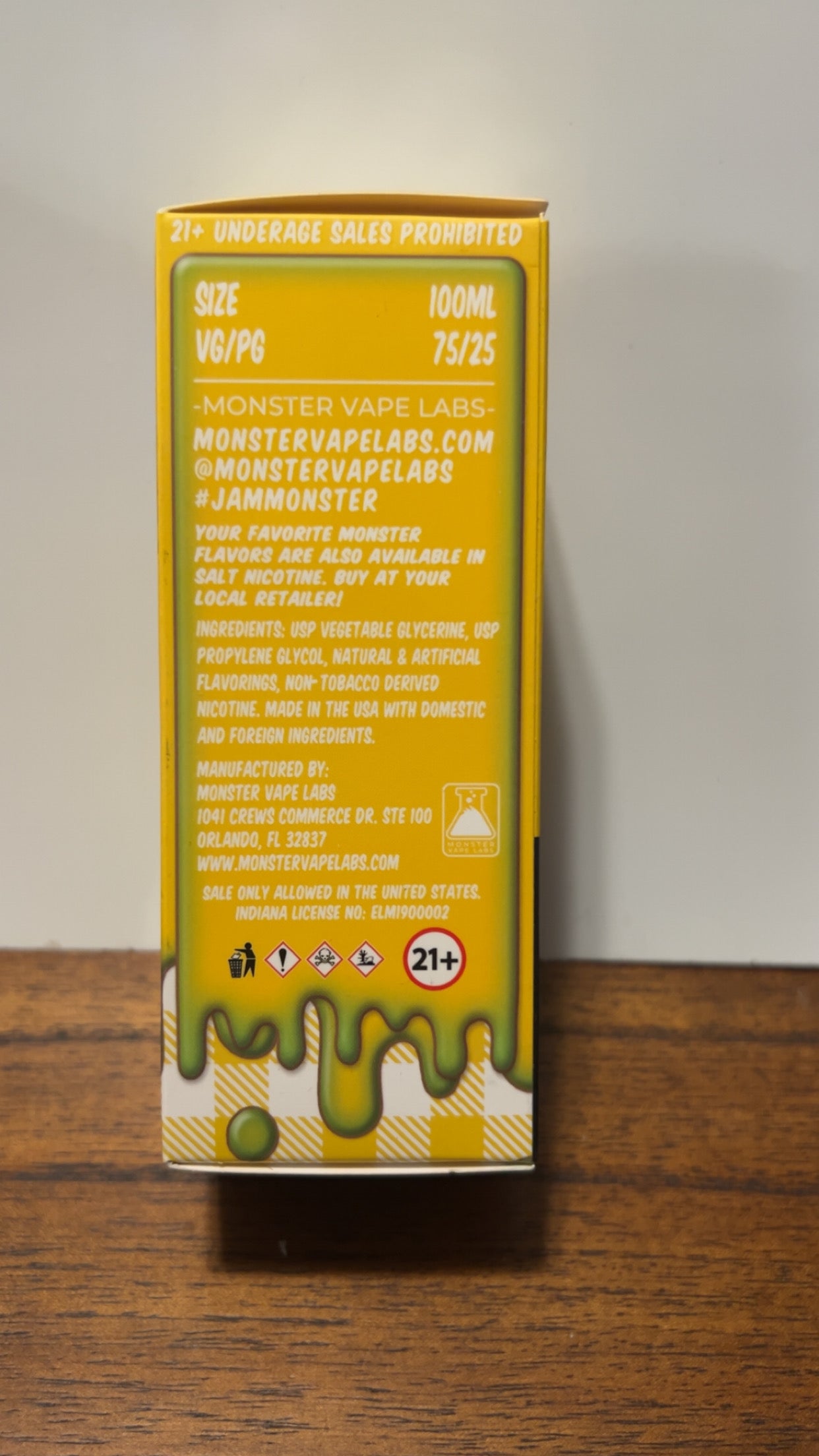 Jam Monster Banana 3mg 100ml
