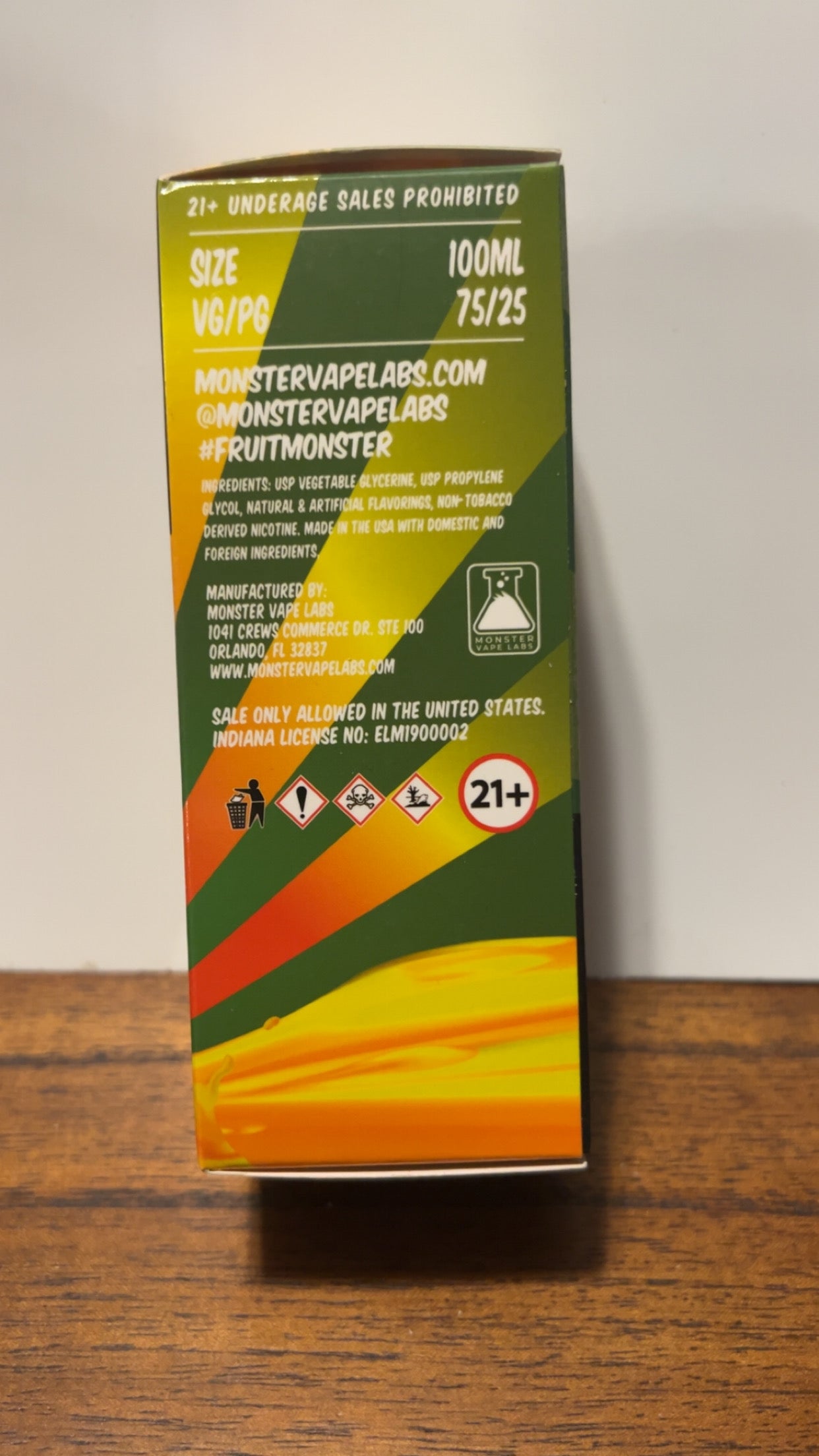 Fruit Monster Mango Peach Guava 6mg 100ml