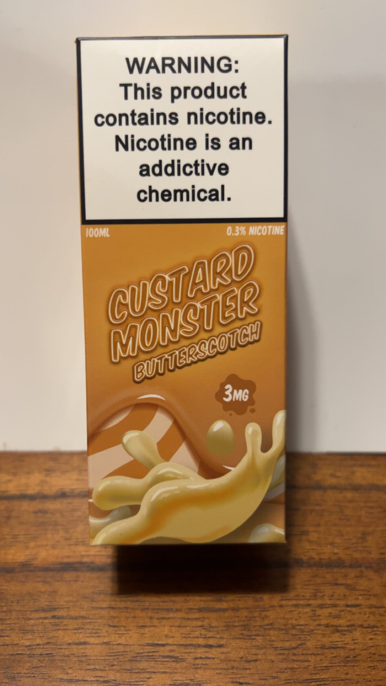 Custard Monster Butterscotch 3mg 100ml