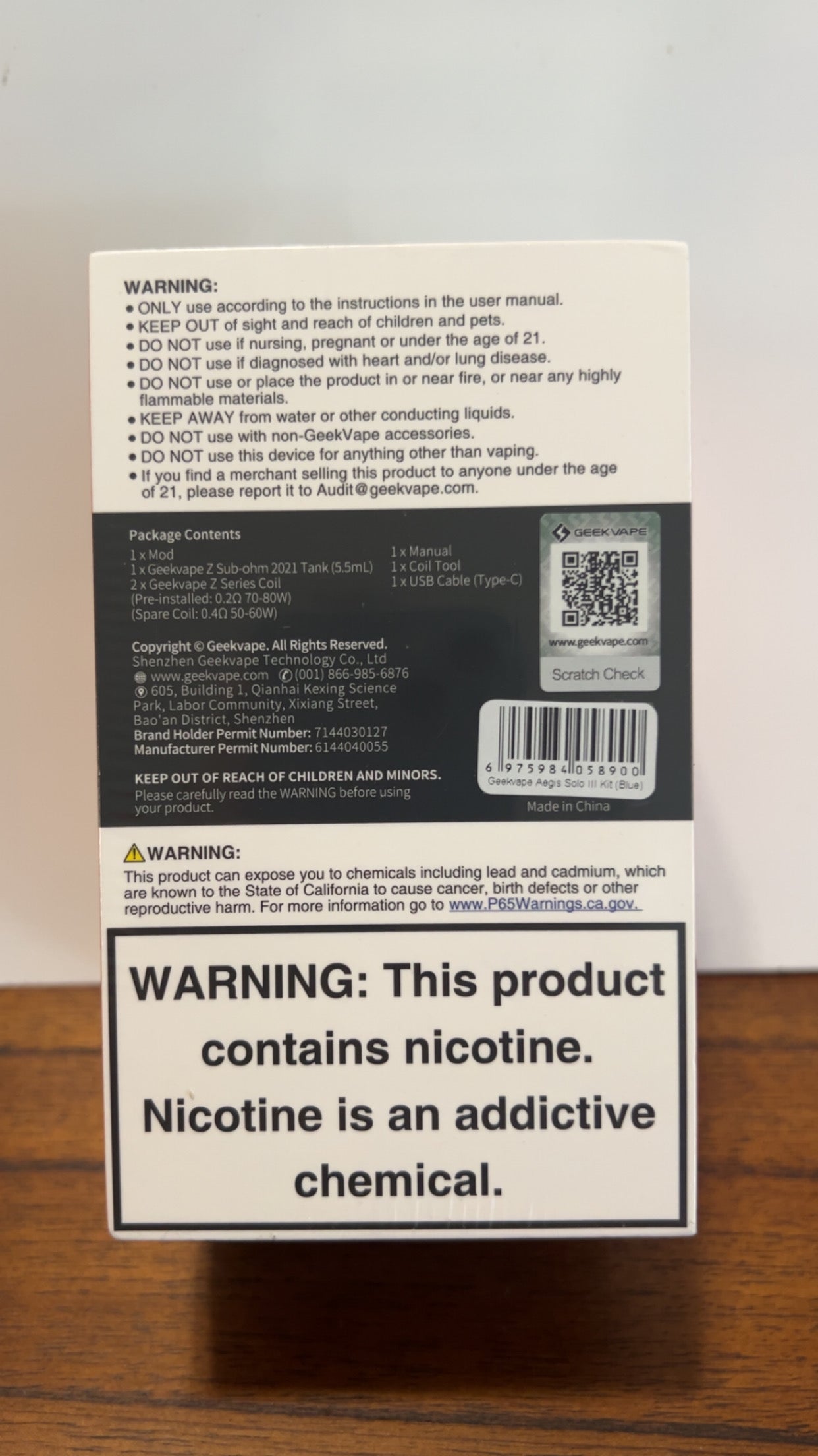 Geekvape Aegis Solo III Kit