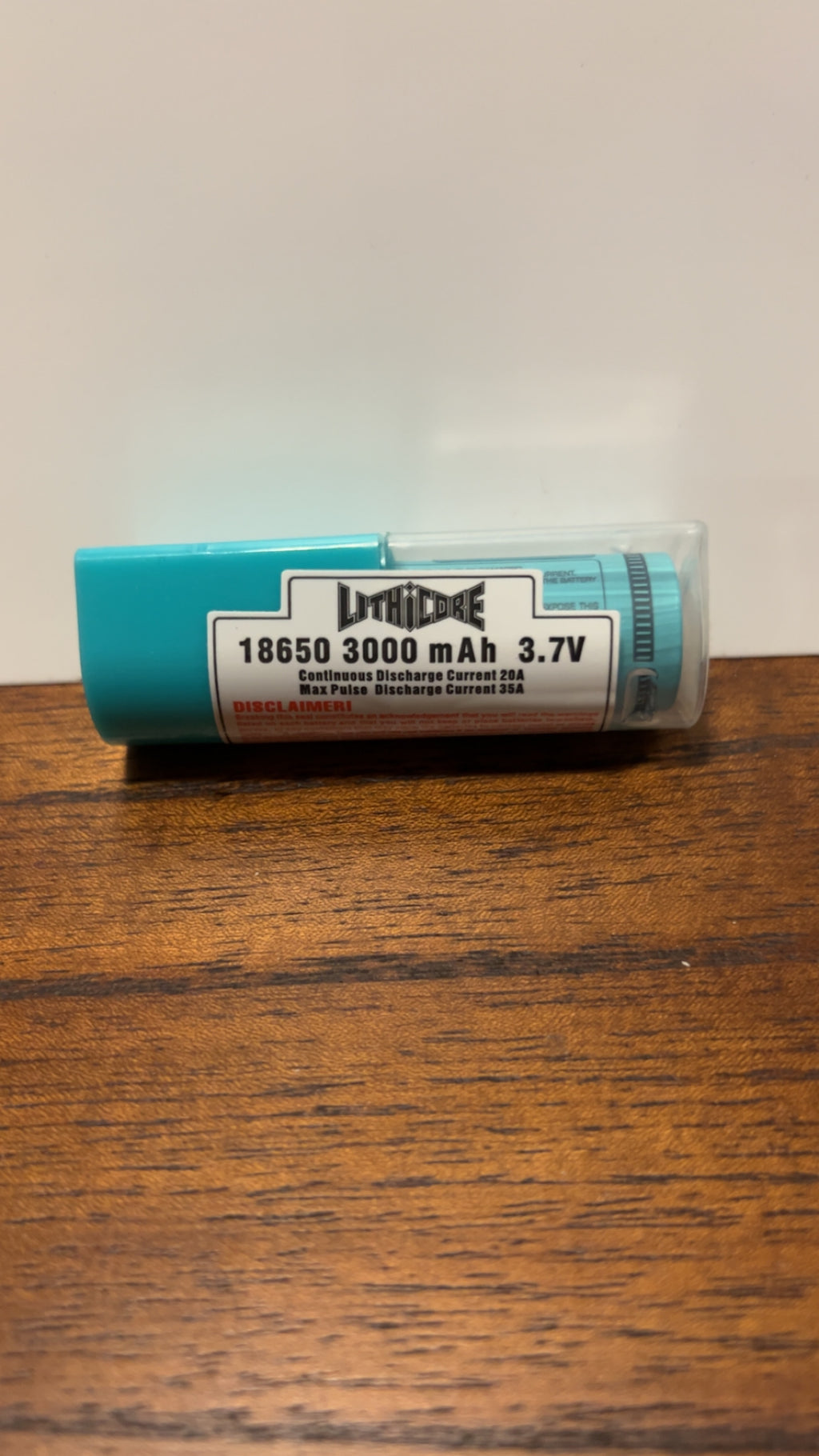 Lithicore 18650 3000 mAh 3.7v