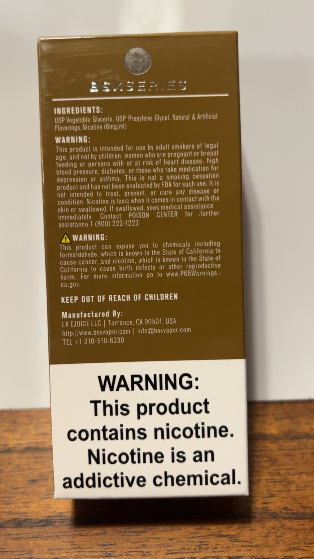 Glas BSX Series Cinnamon Sweet Sugar Cookie 6mg 60ml