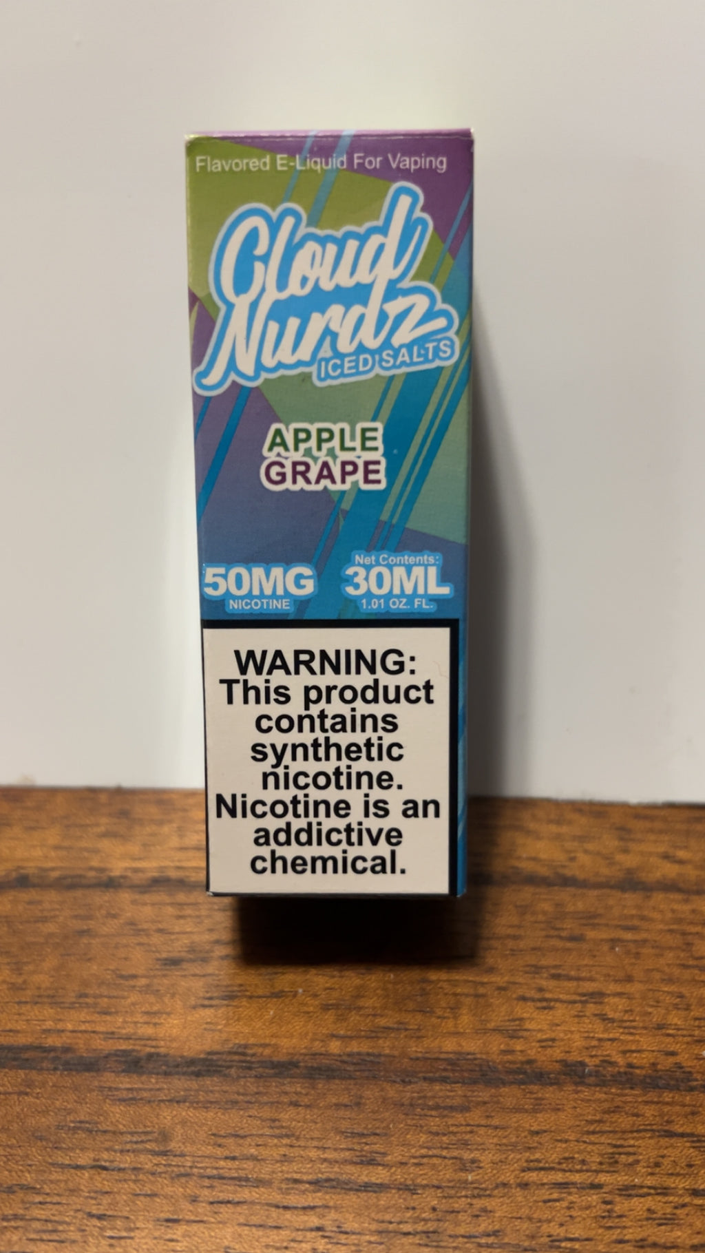 Cloud Nurdz Iced Salts Apple Grape 50mg 30ml