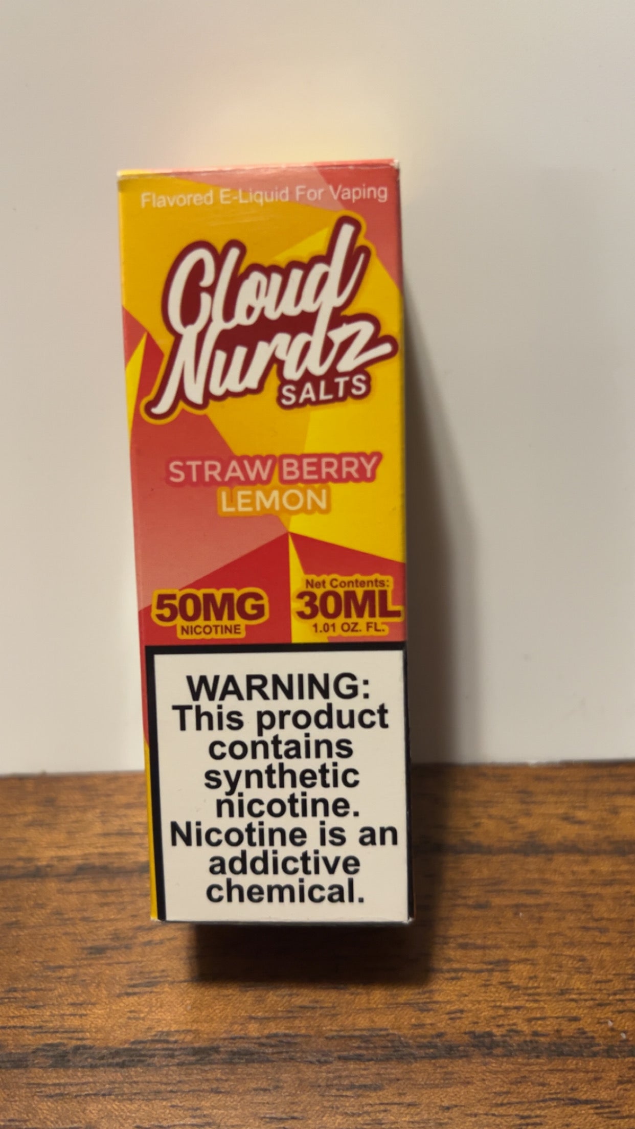 Cloud Nurdz Salts Strawberry Lemon 50mg 30ml