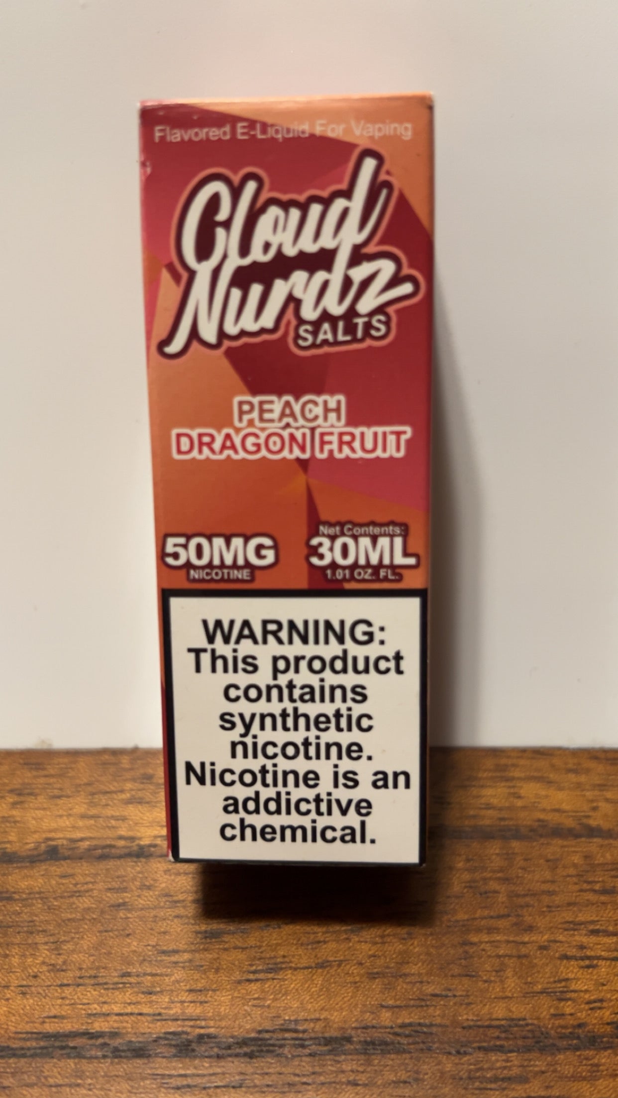 Cloud Nurdz Salts Peach Dragon Fruit 50mg 30ml