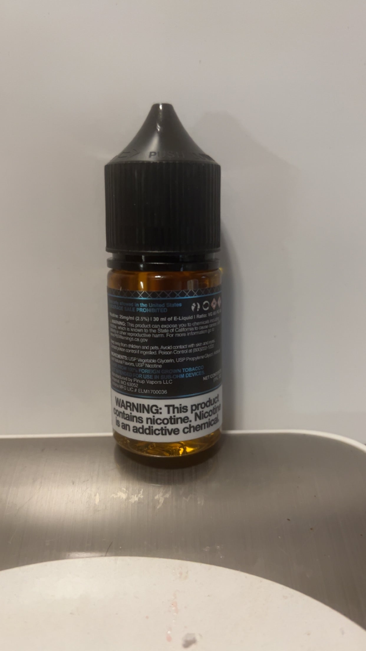 Pinup Beach Betty Vapors Salt 50mg 30ml