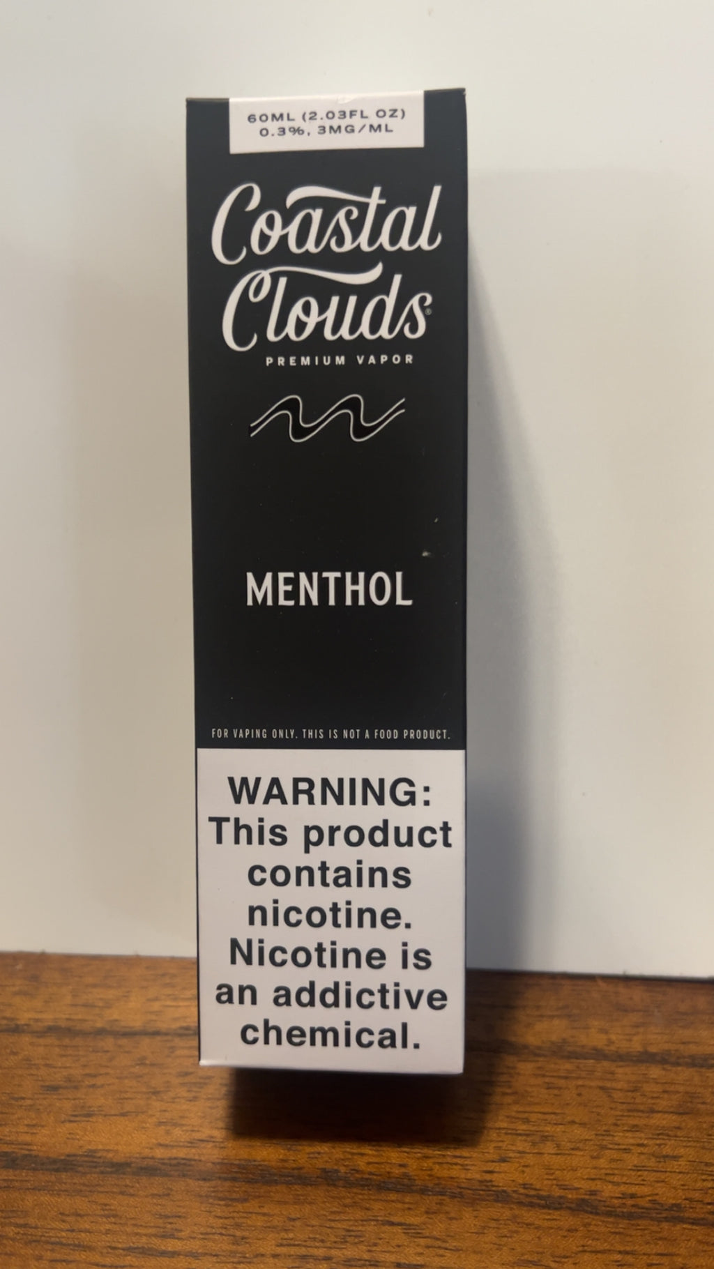 Coastal Clouds Menthol 3mg 60ml