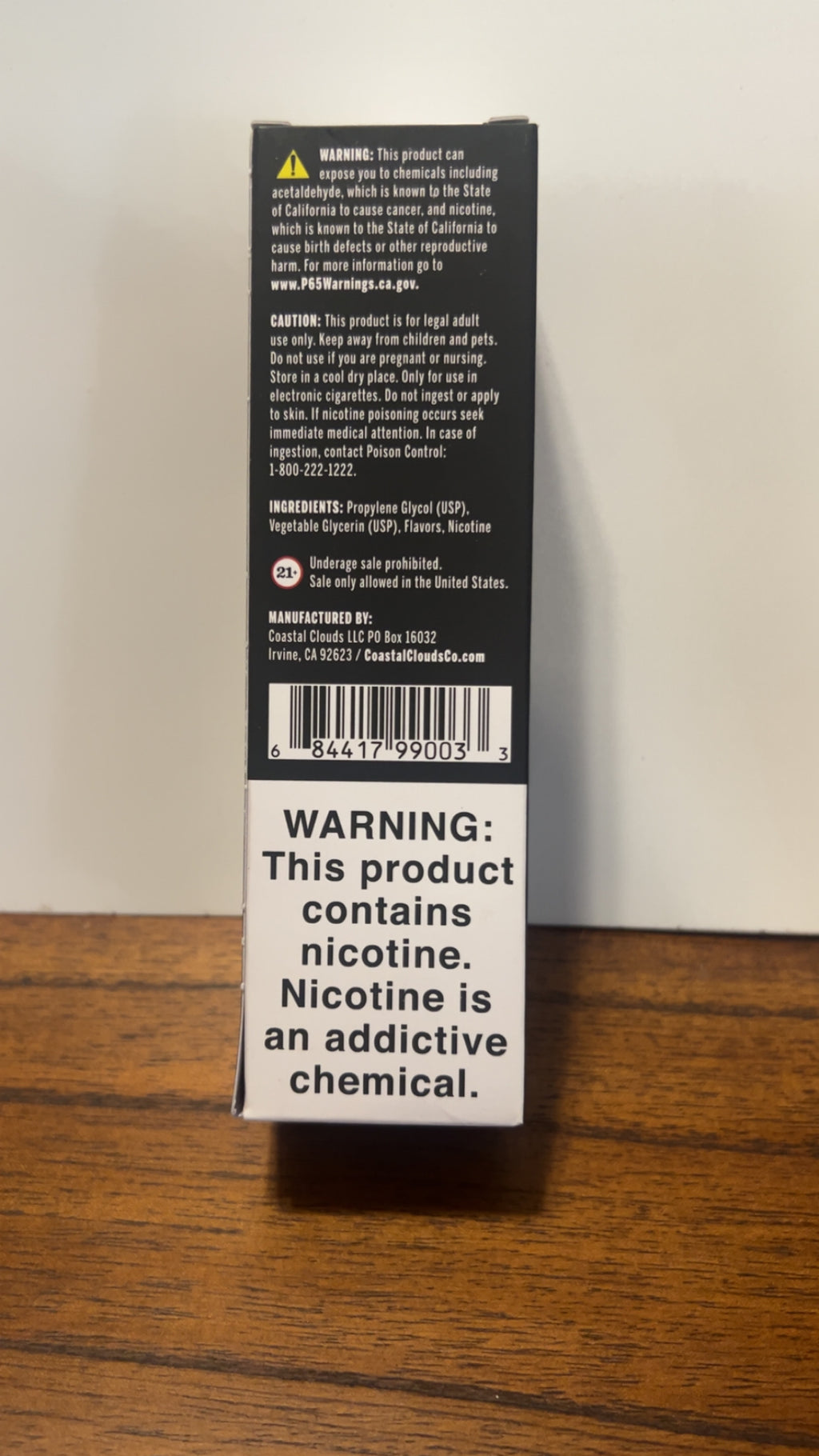 Coastal Clouds Tobacco 3mg 60ml