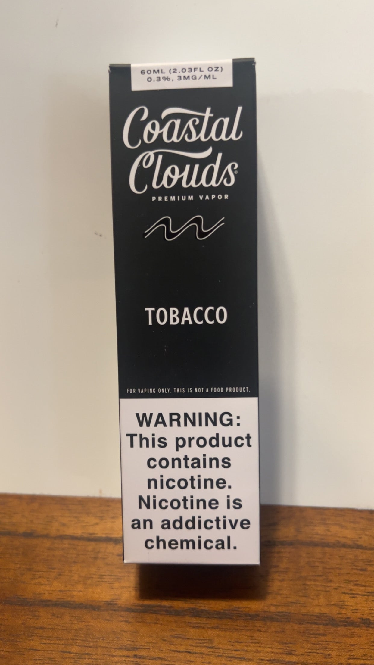 Coastal Clouds Tobacco 3mg 60ml