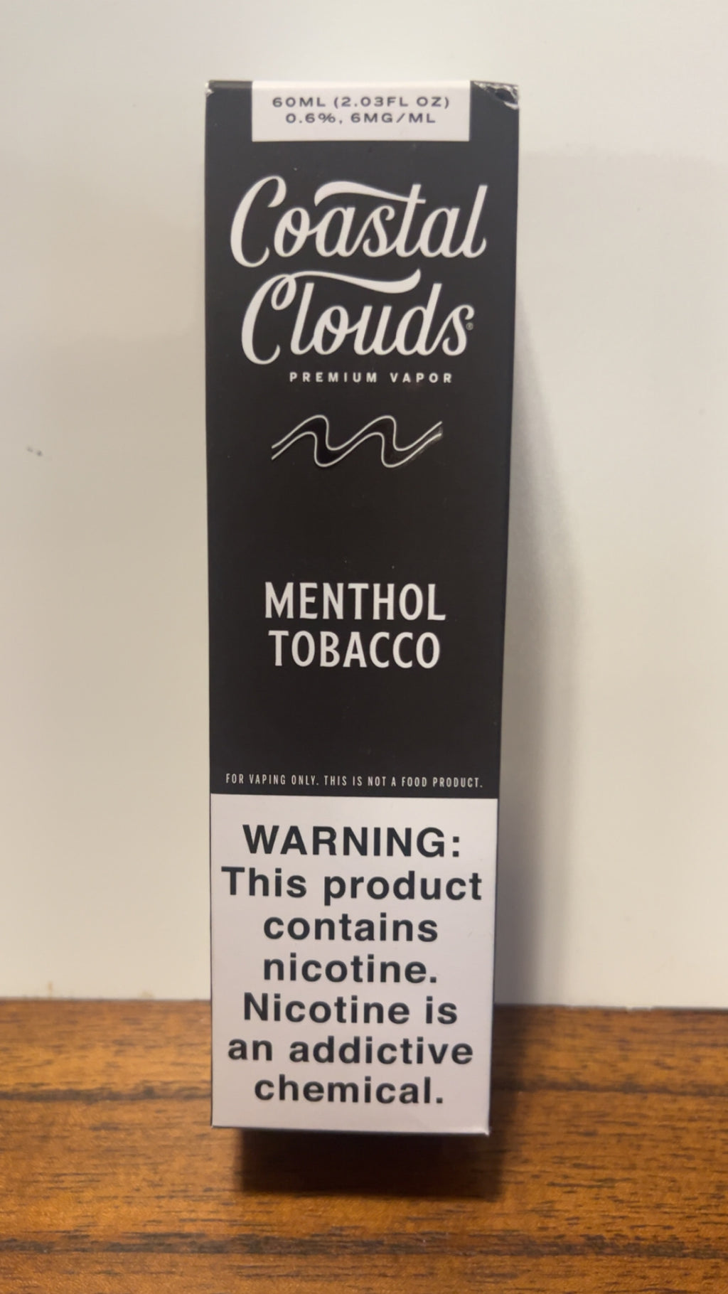 Coastal Clouds Menthol Tobacco 3mg 60ml