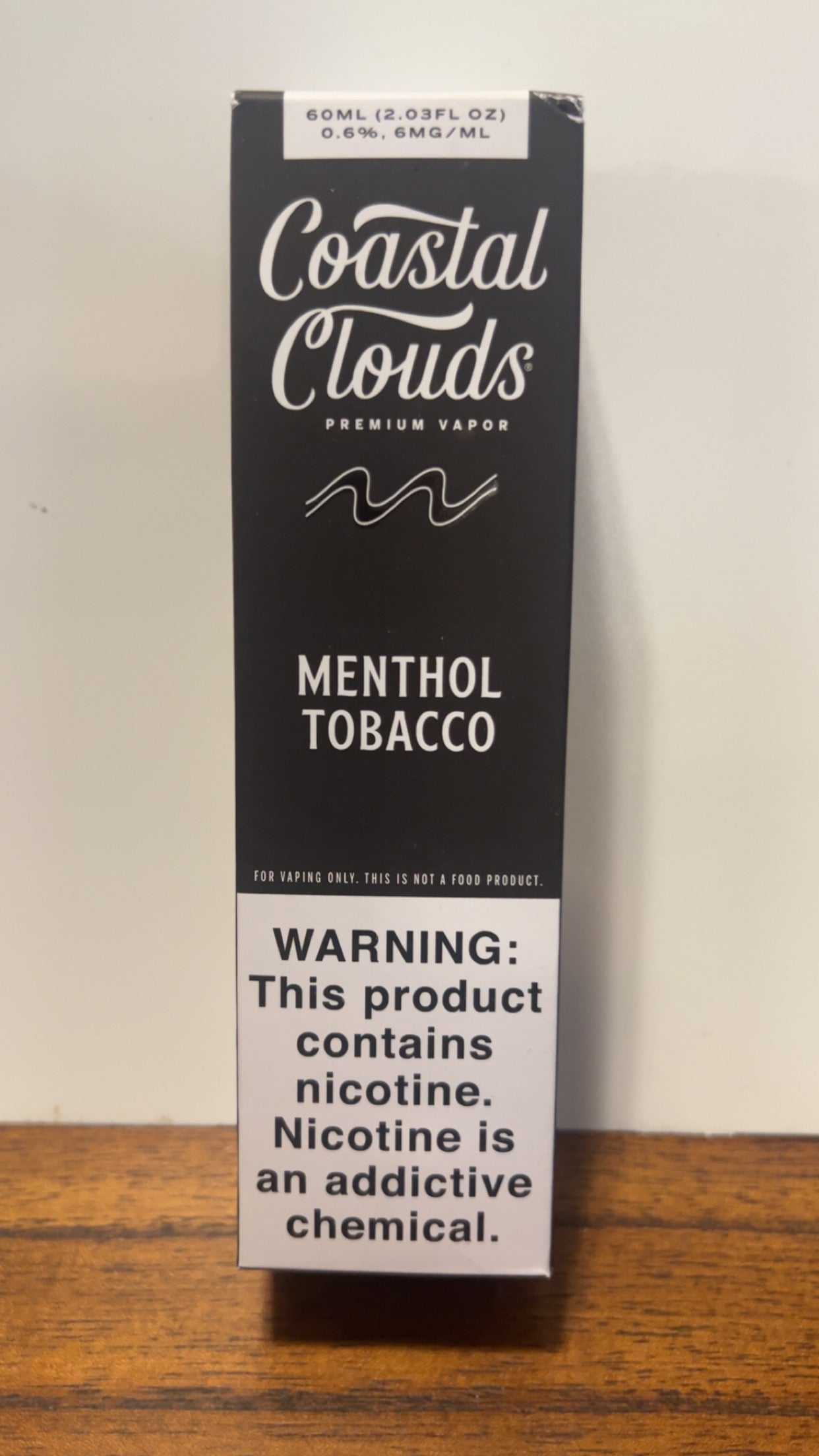 Coastal Clouds Menthol Tobacco 3mg 60ml