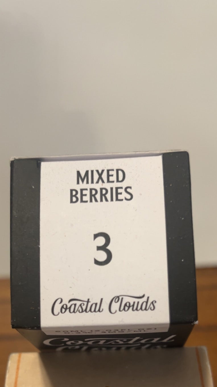 Coastal Clouds Mixed Berries 3mg 60ml