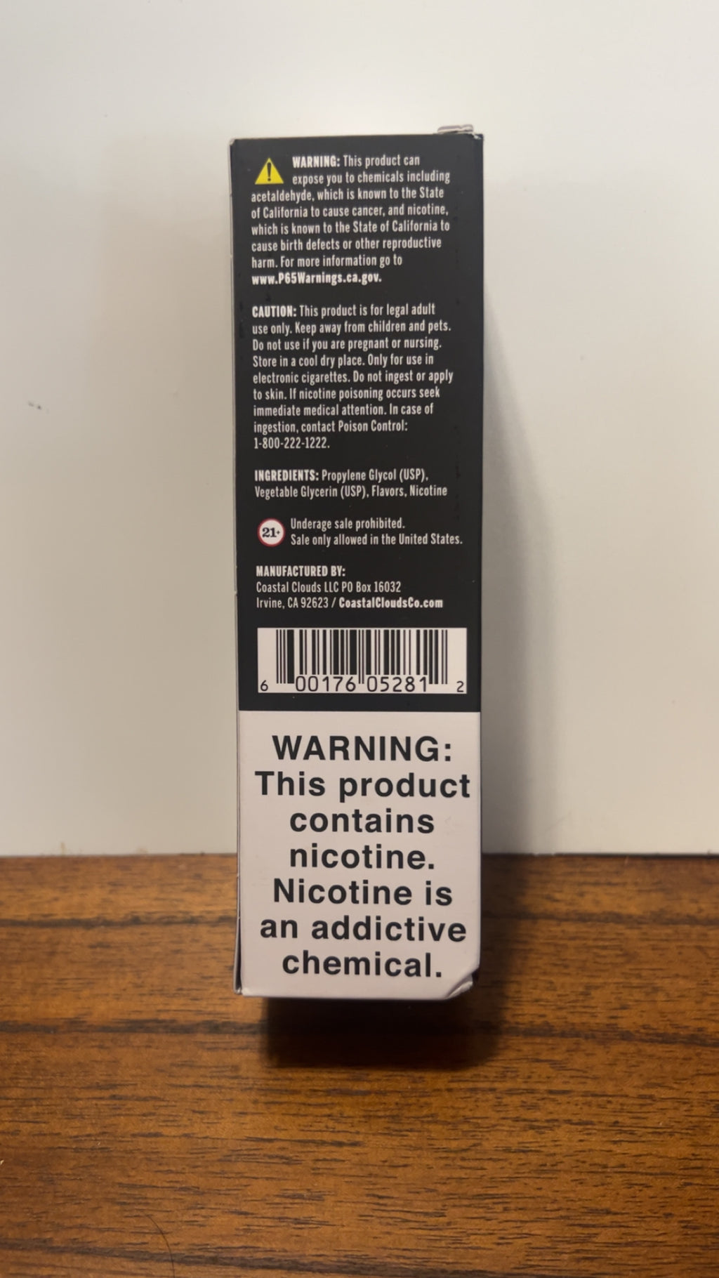 Coastal Clouds Vanilla Custard 3mg 60ml