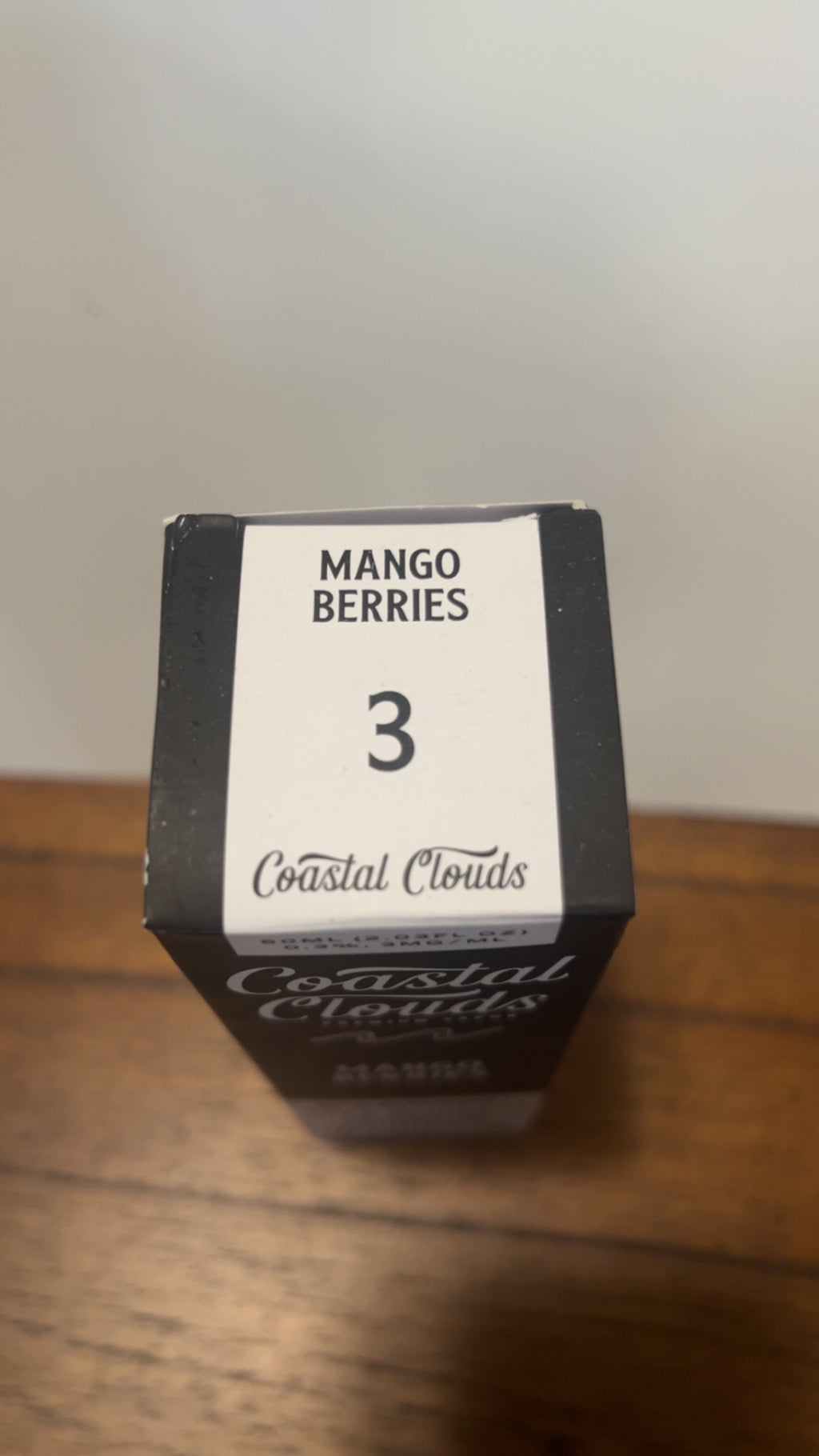 Coastal Clouds Mango Berries 3mg 60ml