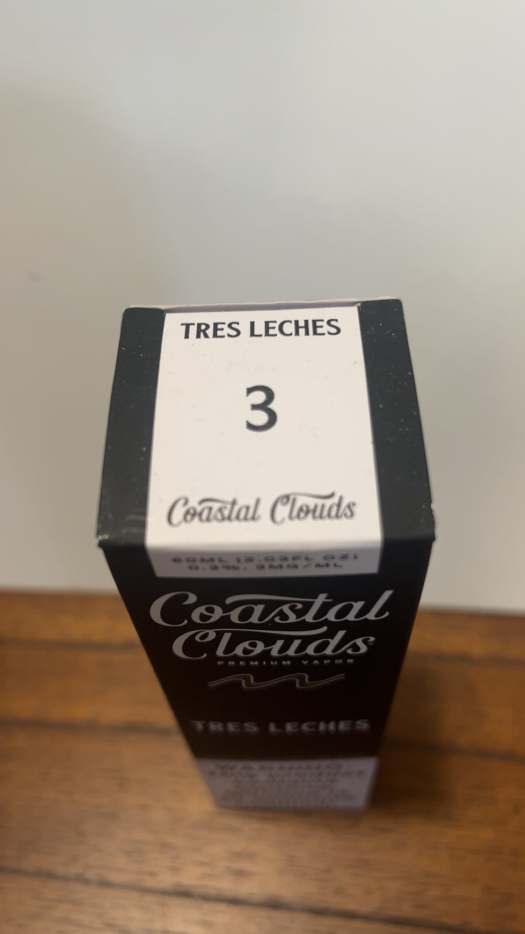 Coastal Clouds Tres Leches 3mg 60ml
