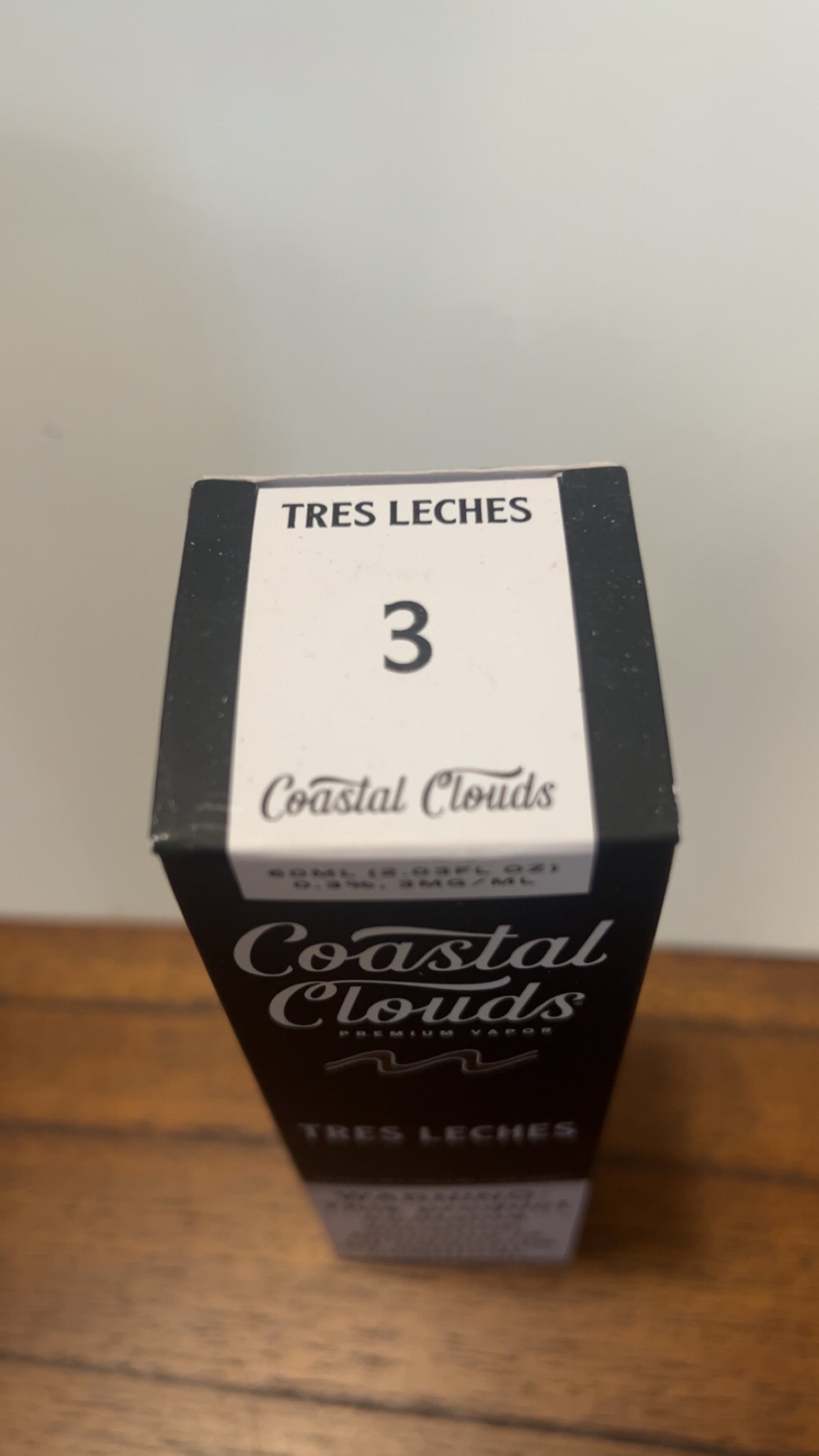 Coastal Clouds Tres Leches 3mg 60ml