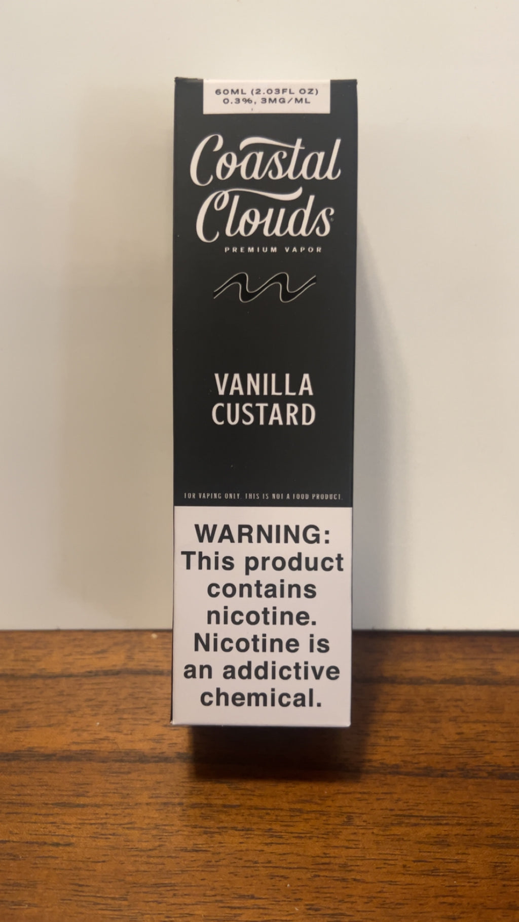 Coastal Clouds Vanilla Custard 3mg 60ml