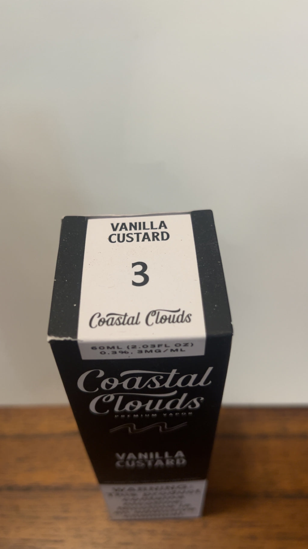 Coastal Clouds Vanilla Custard 3mg 60ml