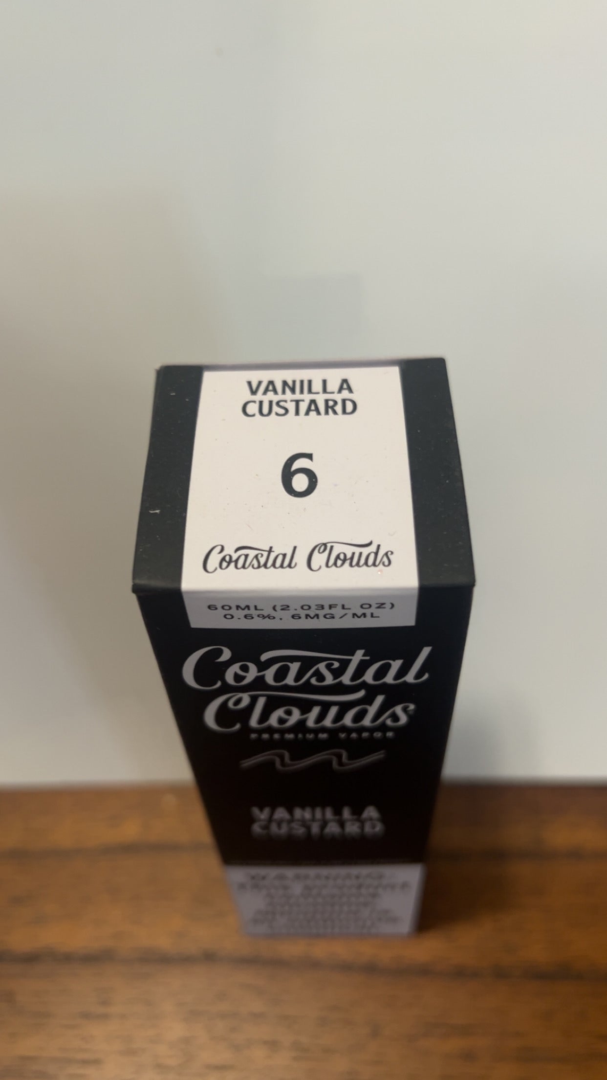 Coastal Clouds Vanilla Custard 6mg 60ml