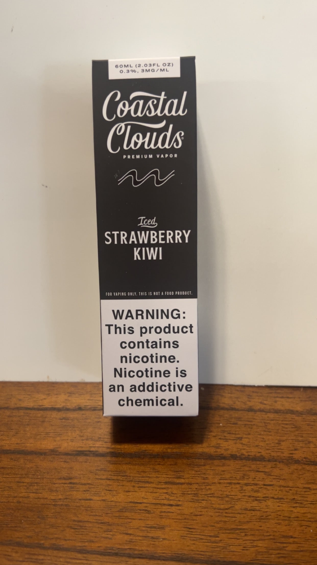 Coastal Clouds Iced Strawberry Kiwi 3mg 60ml