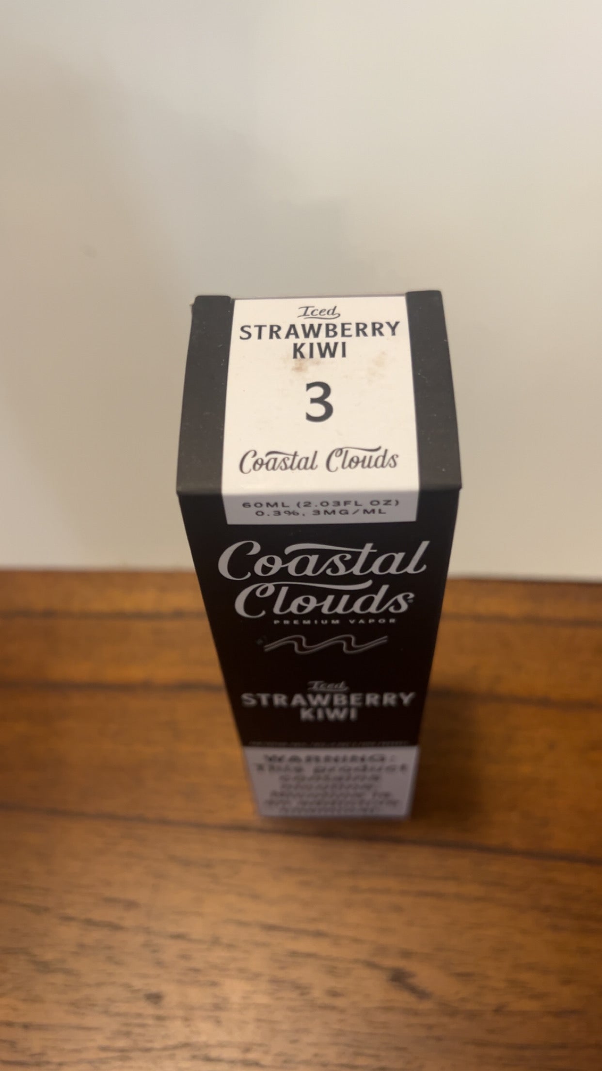Coastal Clouds Iced Strawberry Kiwi 3mg 60ml