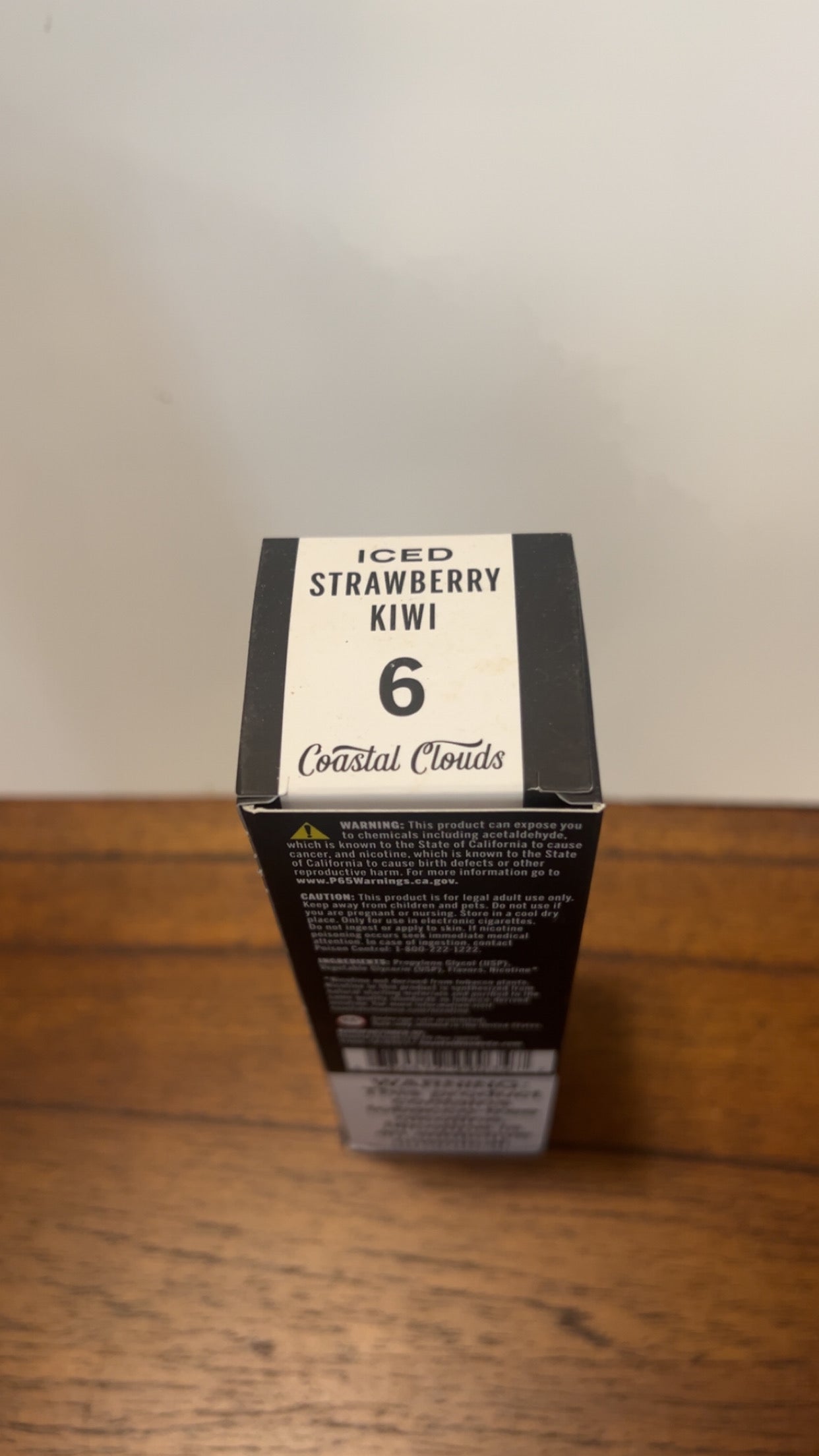 Coastal Clouds Iced Strawberry Kiwi 6mg 60ml