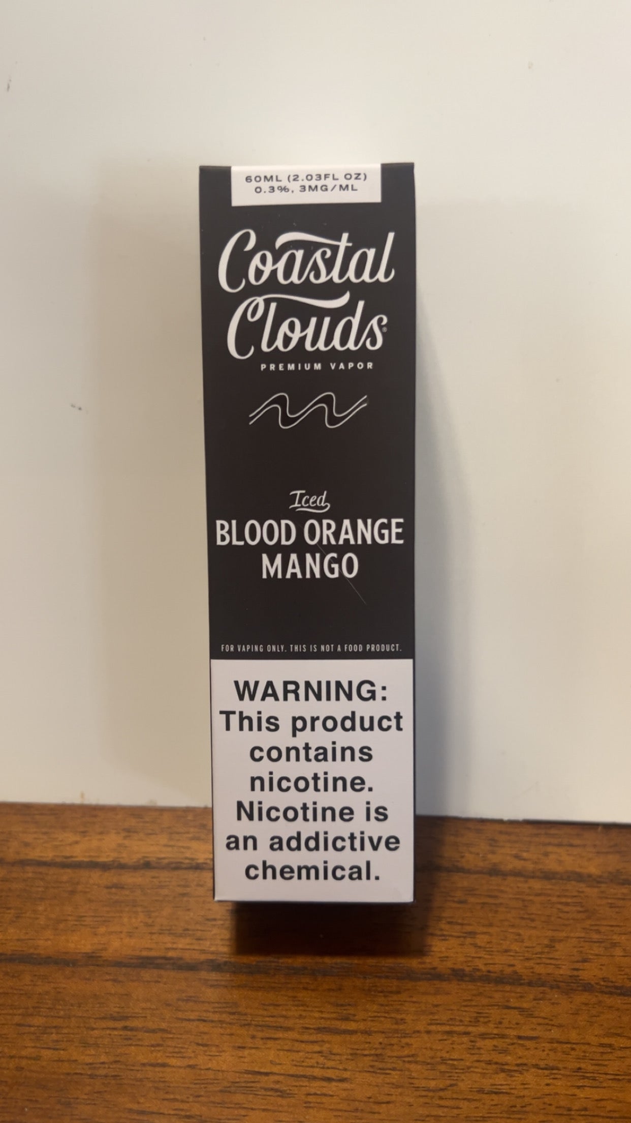 Coastal Clouds Iced Blood Orange Mango 3mg 60ml