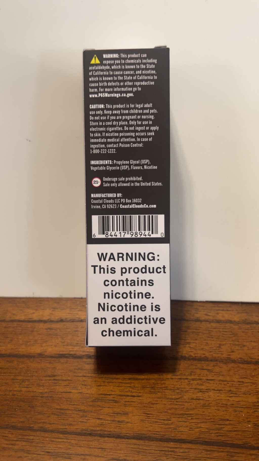 Coastal Clouds Iced Blood Orange Mango 3mg 60ml