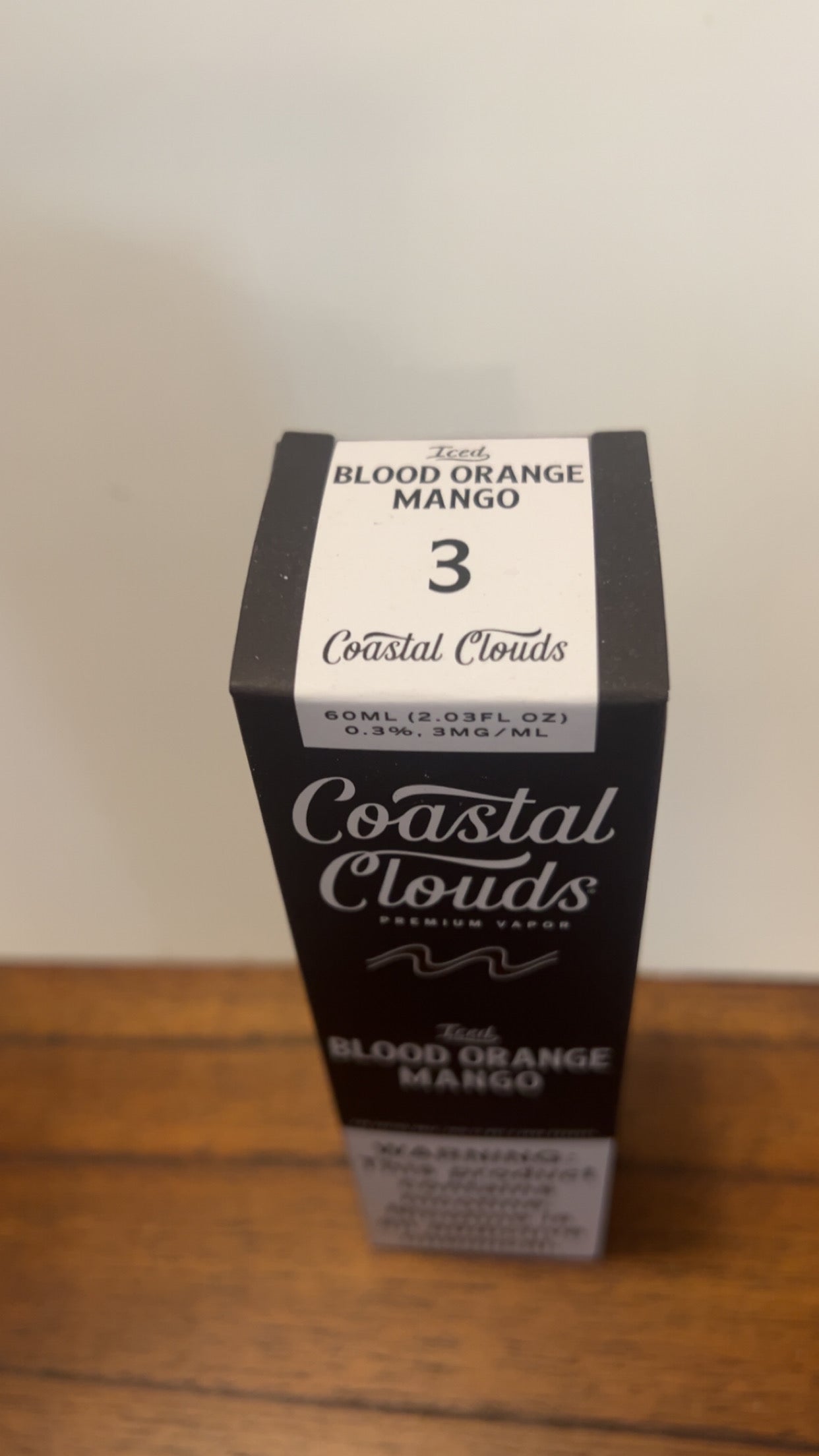 Coastal Clouds Iced Blood Orange Mango 3mg 60ml