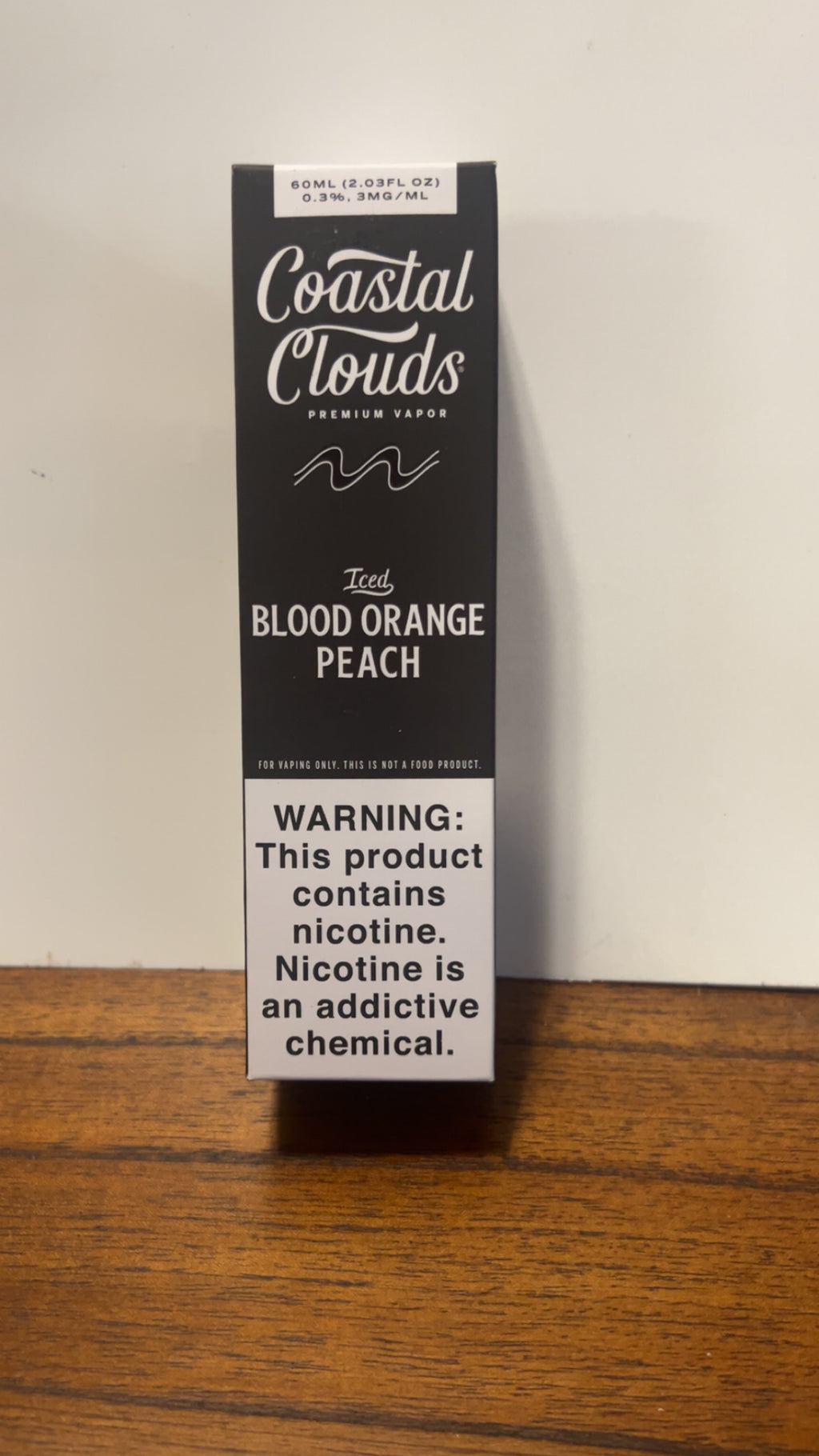 Coastal Clouds Iced Blood Orange Peach 3mg 60ml