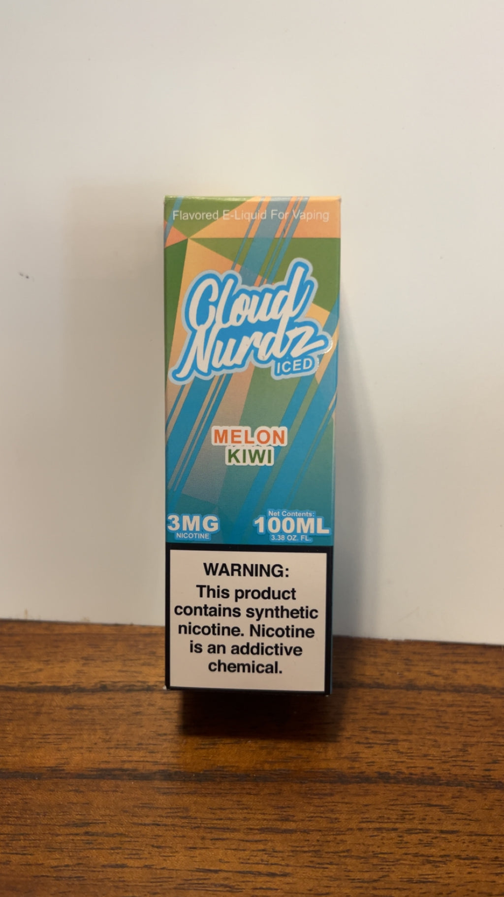 Cloud Nurdz Iced Melon Kiwi 3mg 100ml