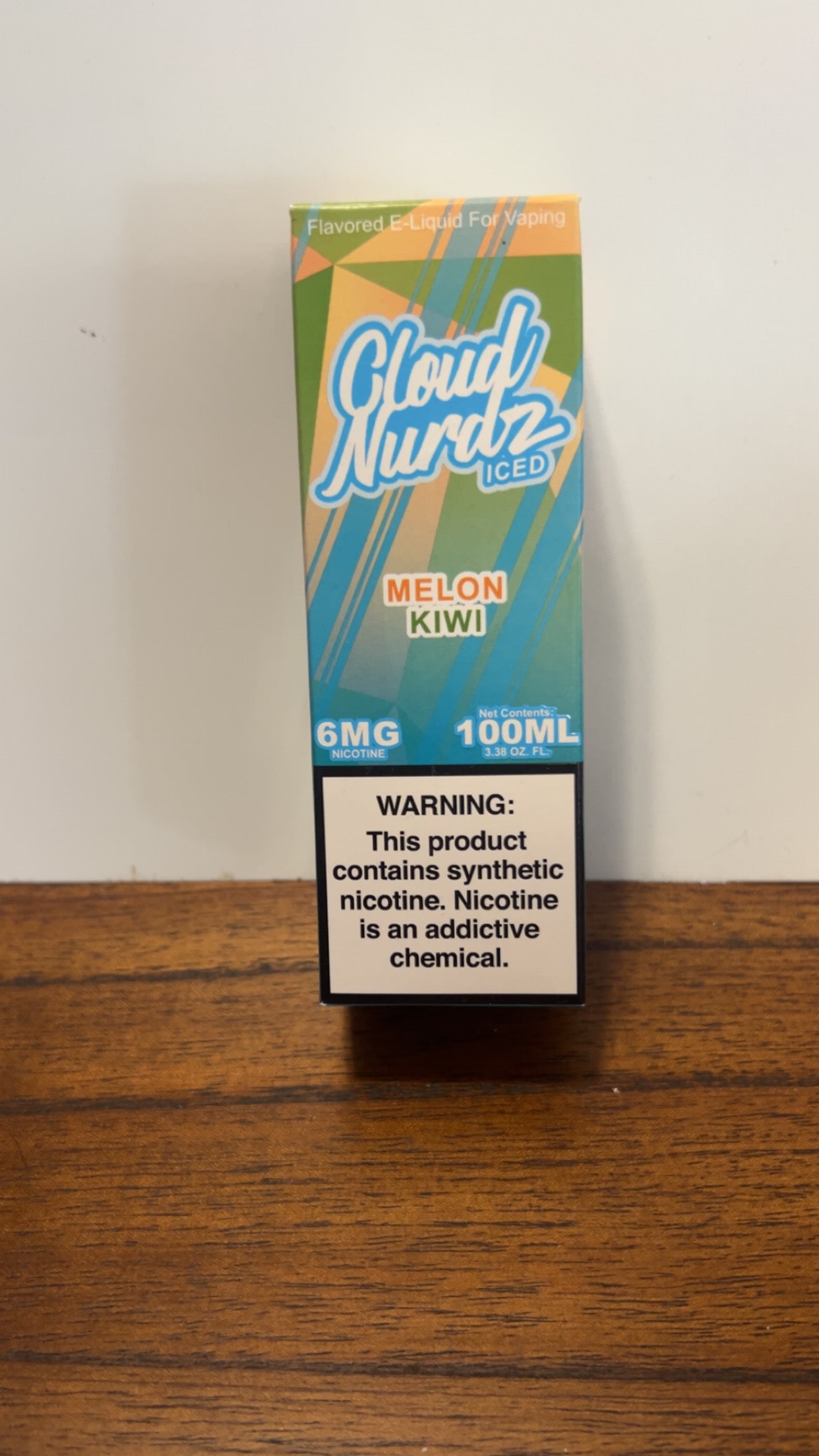 Cloud Nurdz Iced Melon Kiwi 6mg 100ml