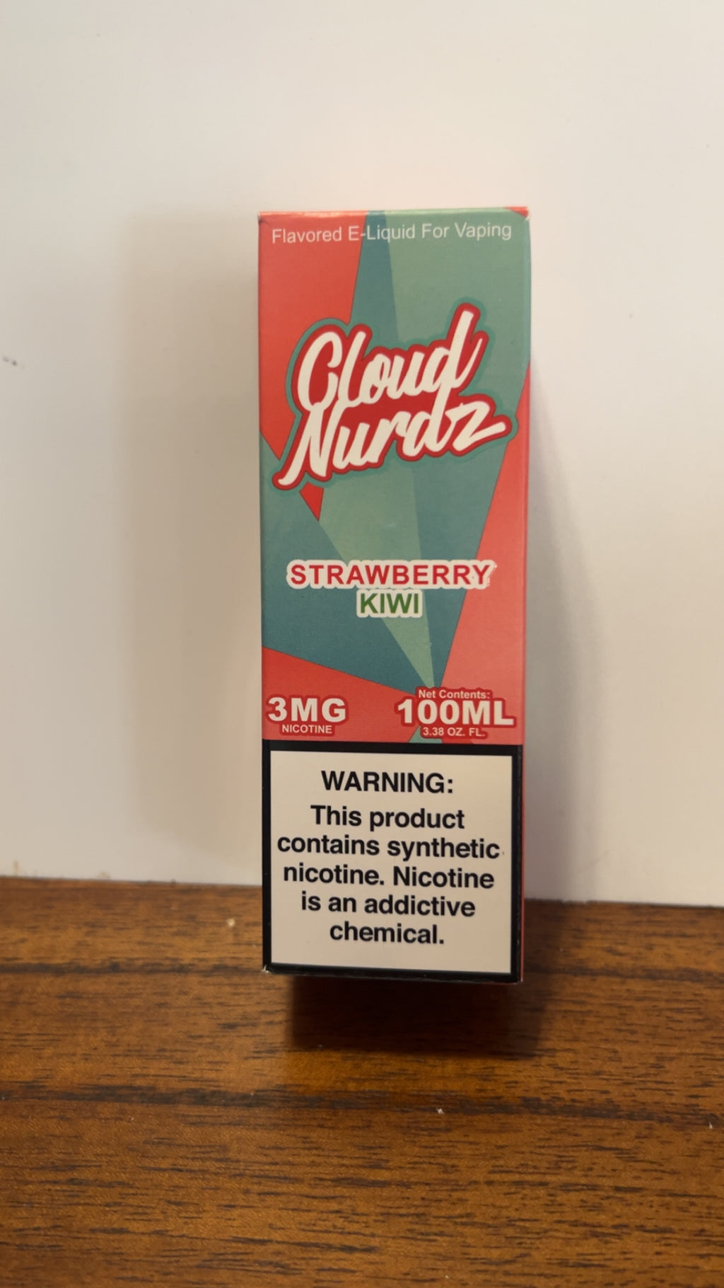 Cloud Nurdz Strawberry Kiwi 3mg 100ml