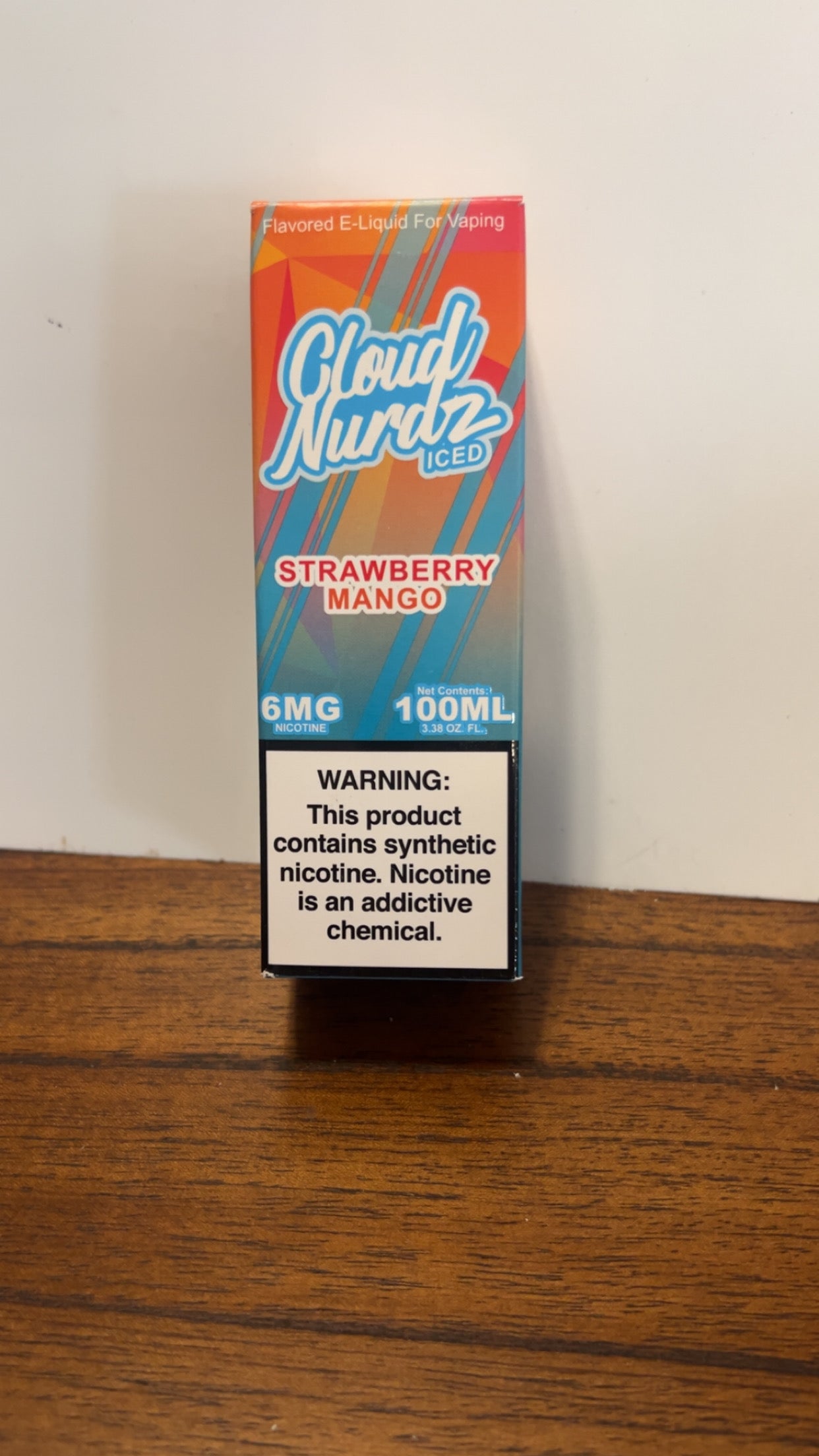 Cloud Nurdz Iced Strawberry Mango 6mg 100ml