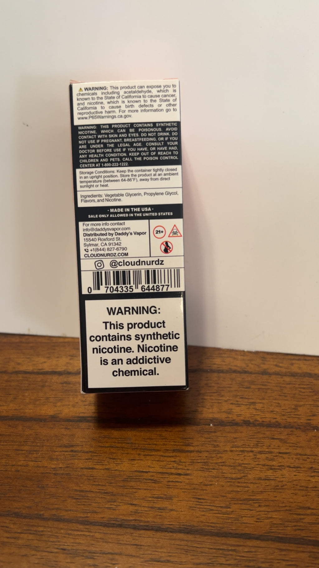 Cloud Nurdz Very Berry Hibiscus 3mg 100ml