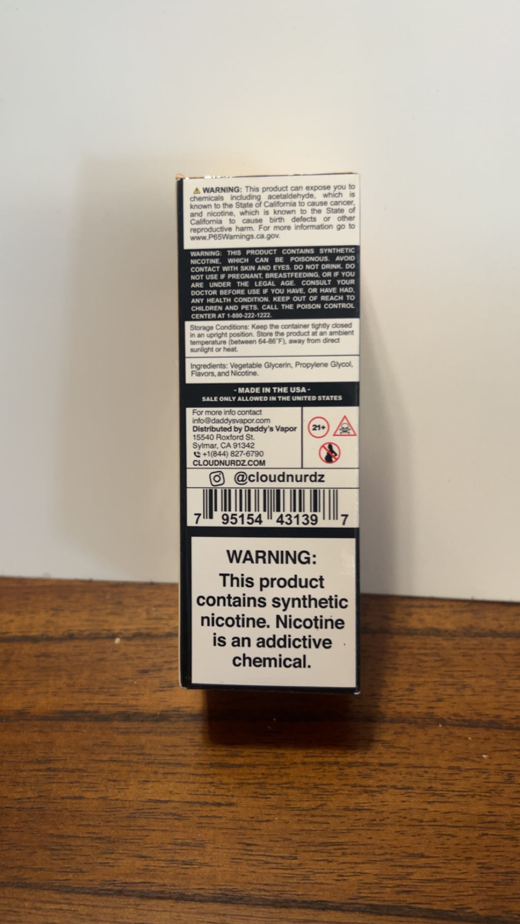 Cloud Nurdz Pineapple Mango 6 mg 100ml