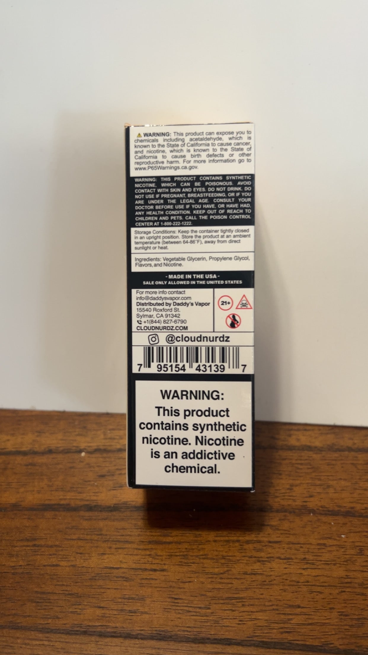 Cloud Nurdz Pineapple Mango 6 mg 100ml