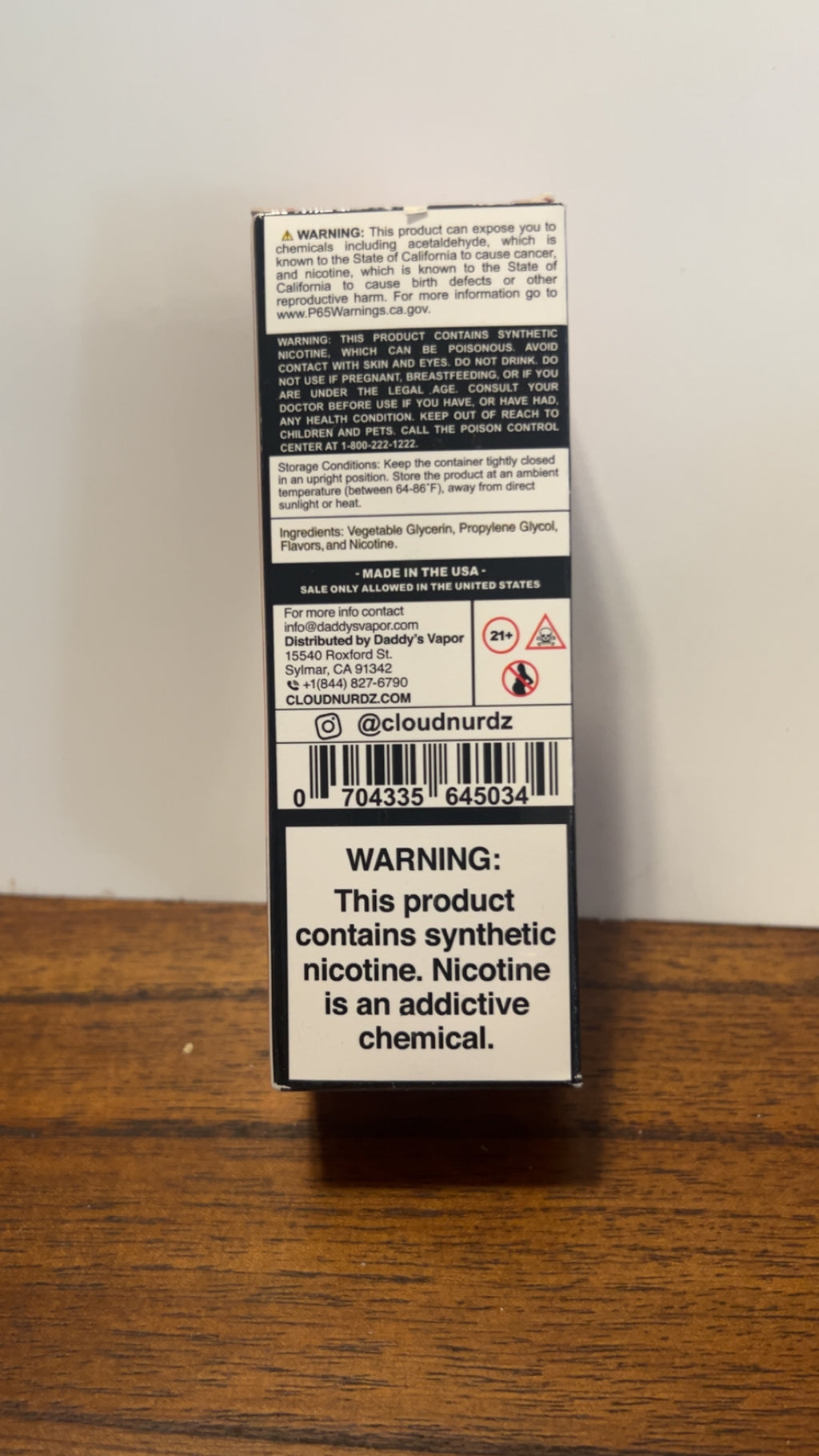 Cloud Nurdz Cherry Berry 6mg 100ml