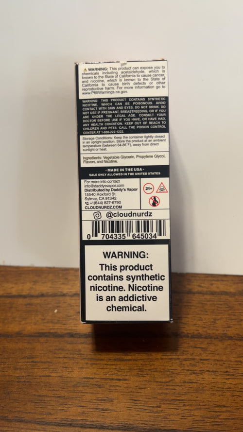 Cloud Nurdz Cherry Berry 6mg 100ml