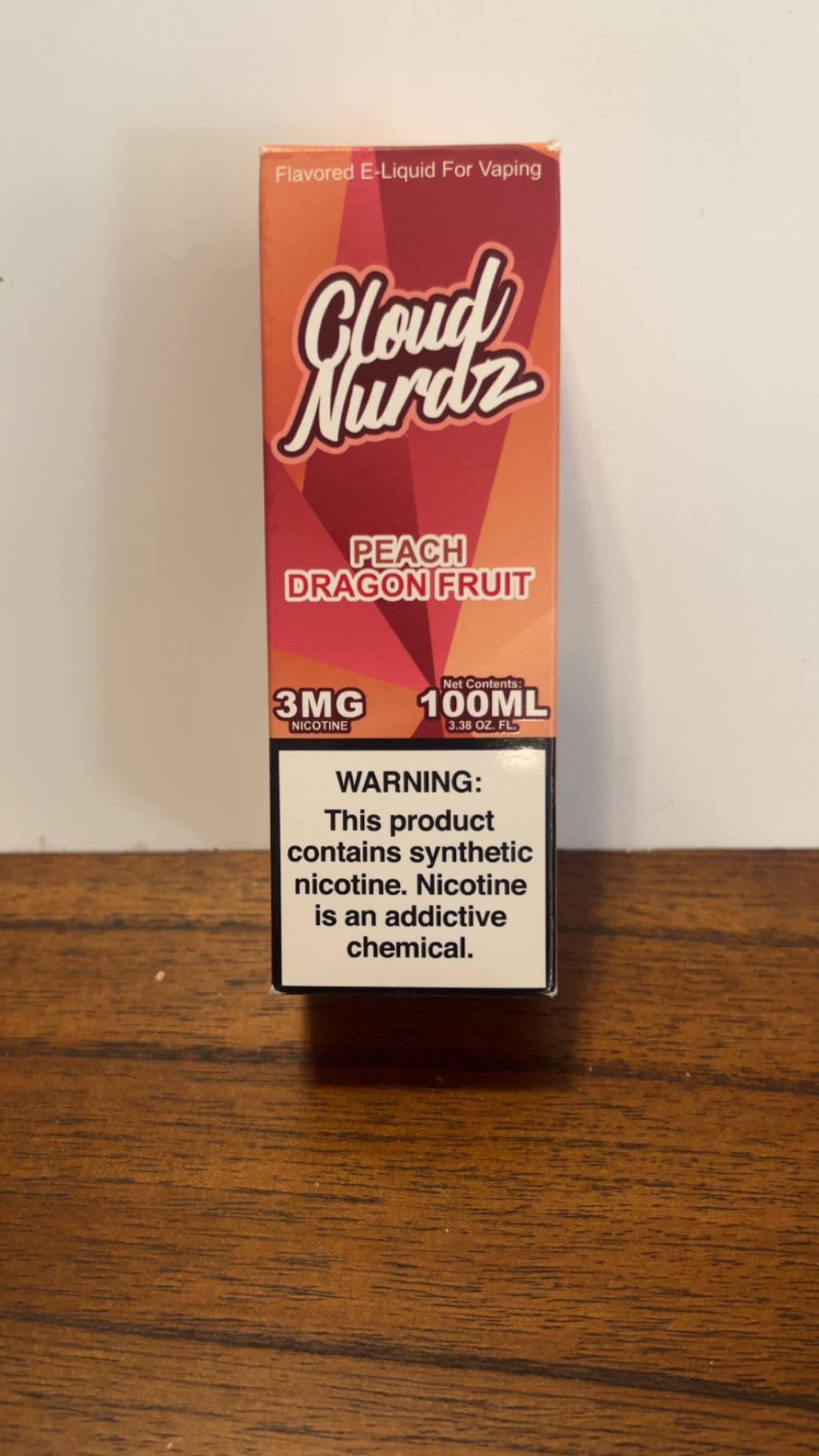 Cloud Nurdz Peach Dragon Fruit 3mg 100ml