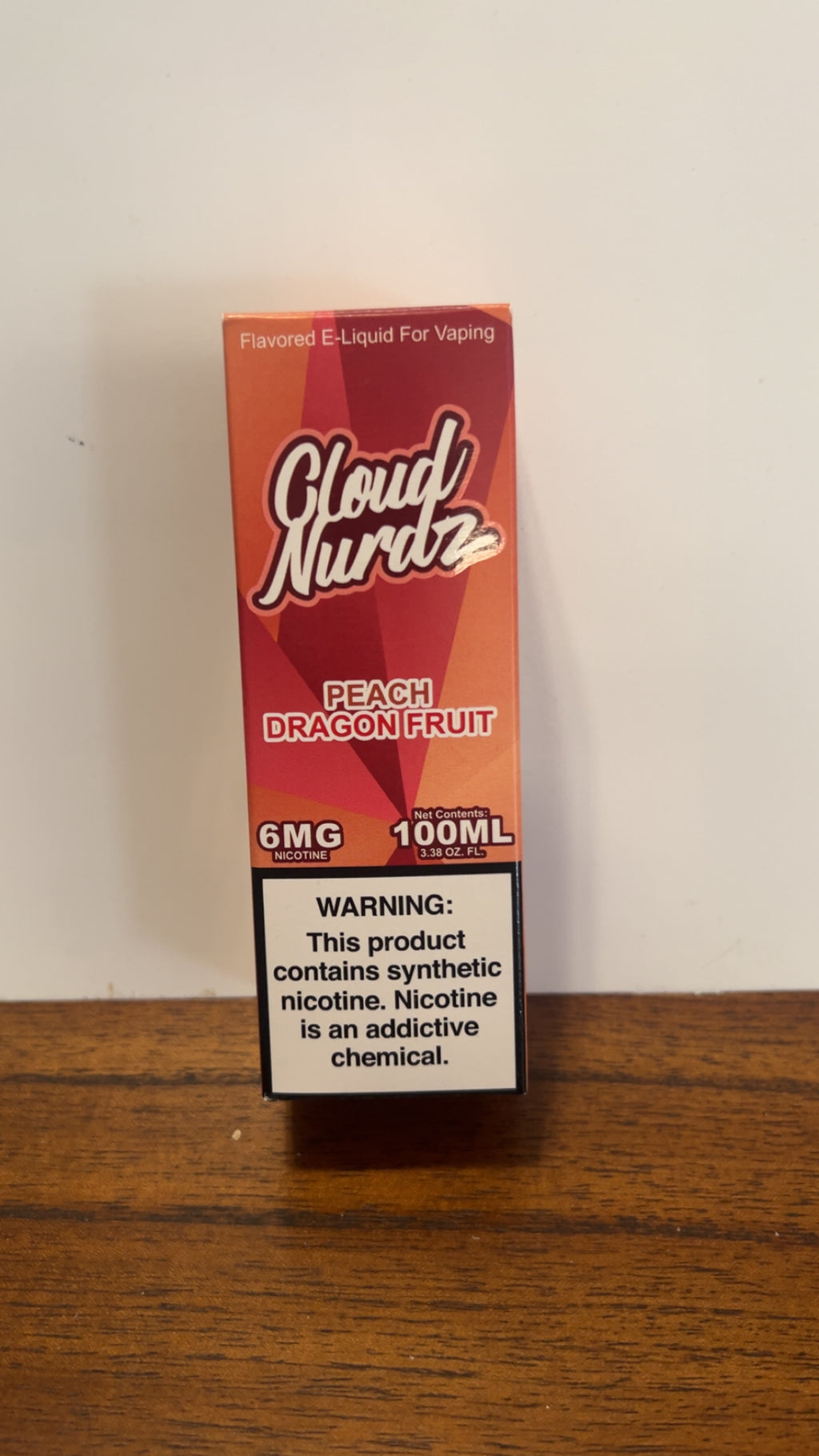 Cloud Nurdz Peach Dragon Fruit 6mg 100ml