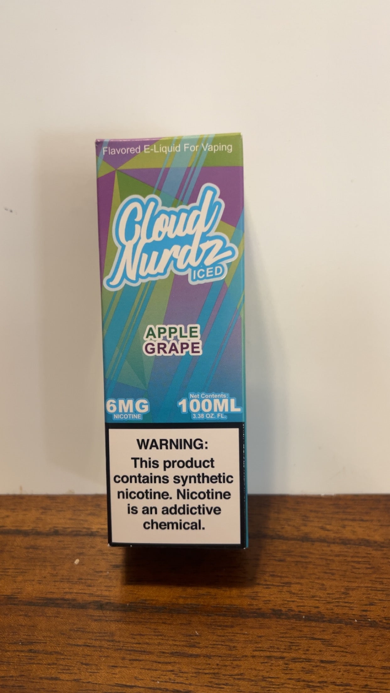 Cloud Nurdz Iced Apple Grape 6mg 100ml