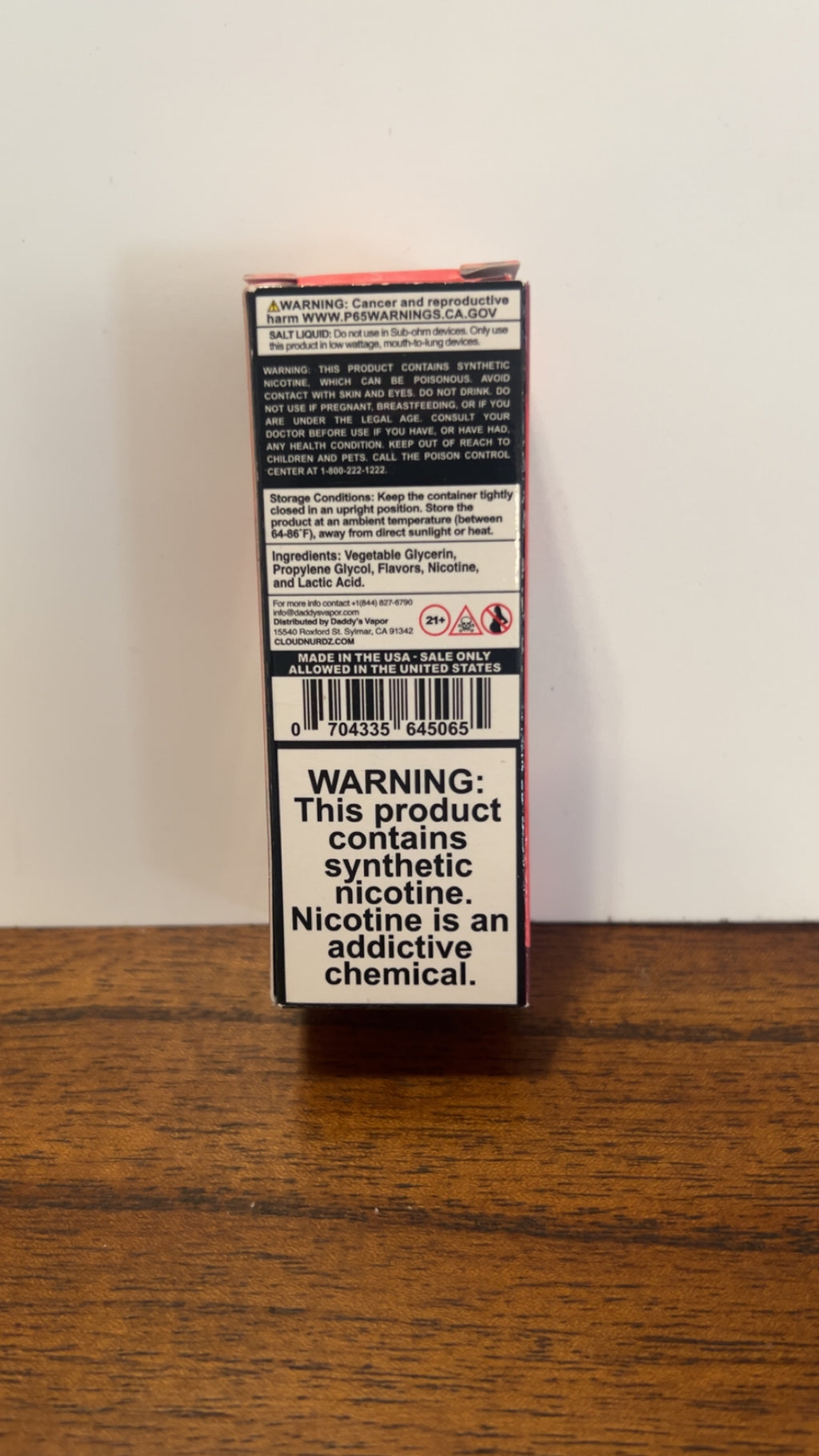 Cloud Nurdz Salts Pomegranate 50mg 30ml