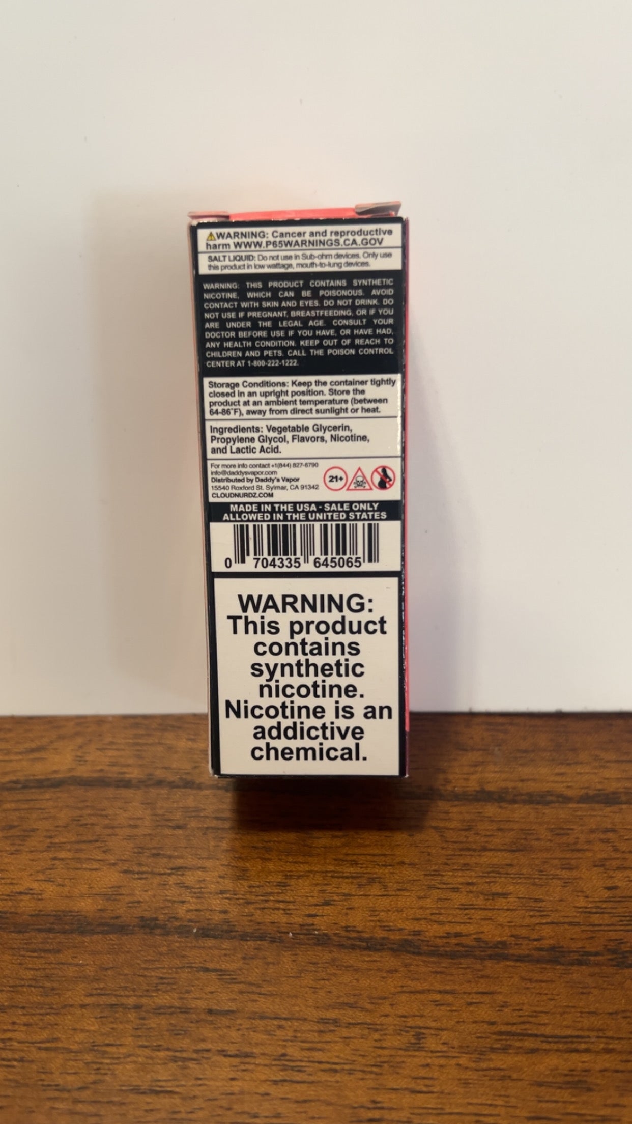 Cloud Nurdz Salts Pomegranate 50mg 30ml