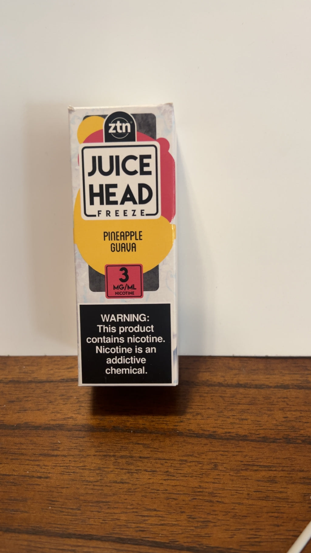 Juice Head Pineapple Guava ztn Freeze 3mg 100ml