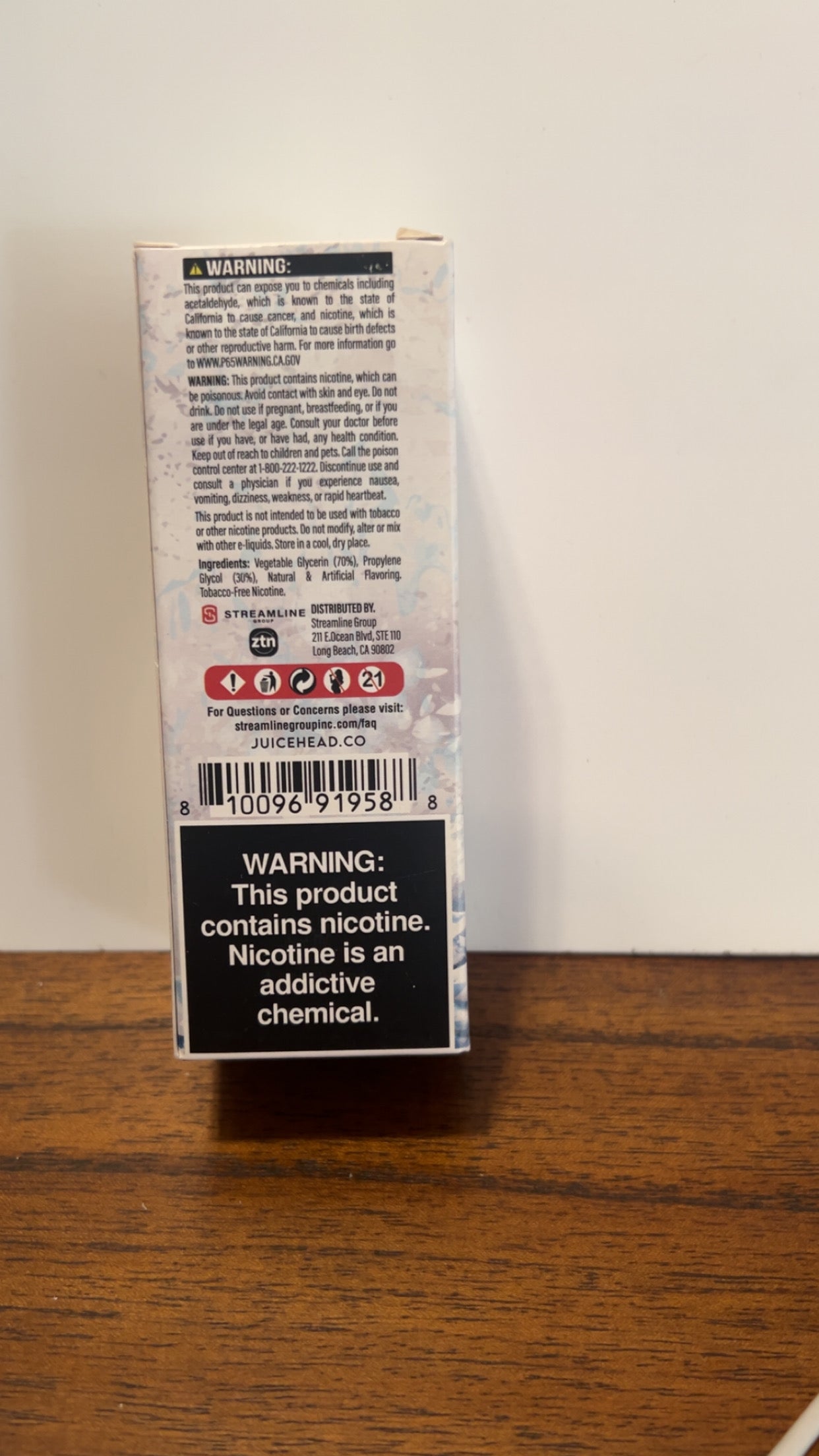 Juice Head Pineapple Guava ztn Freeze 3mg 100ml