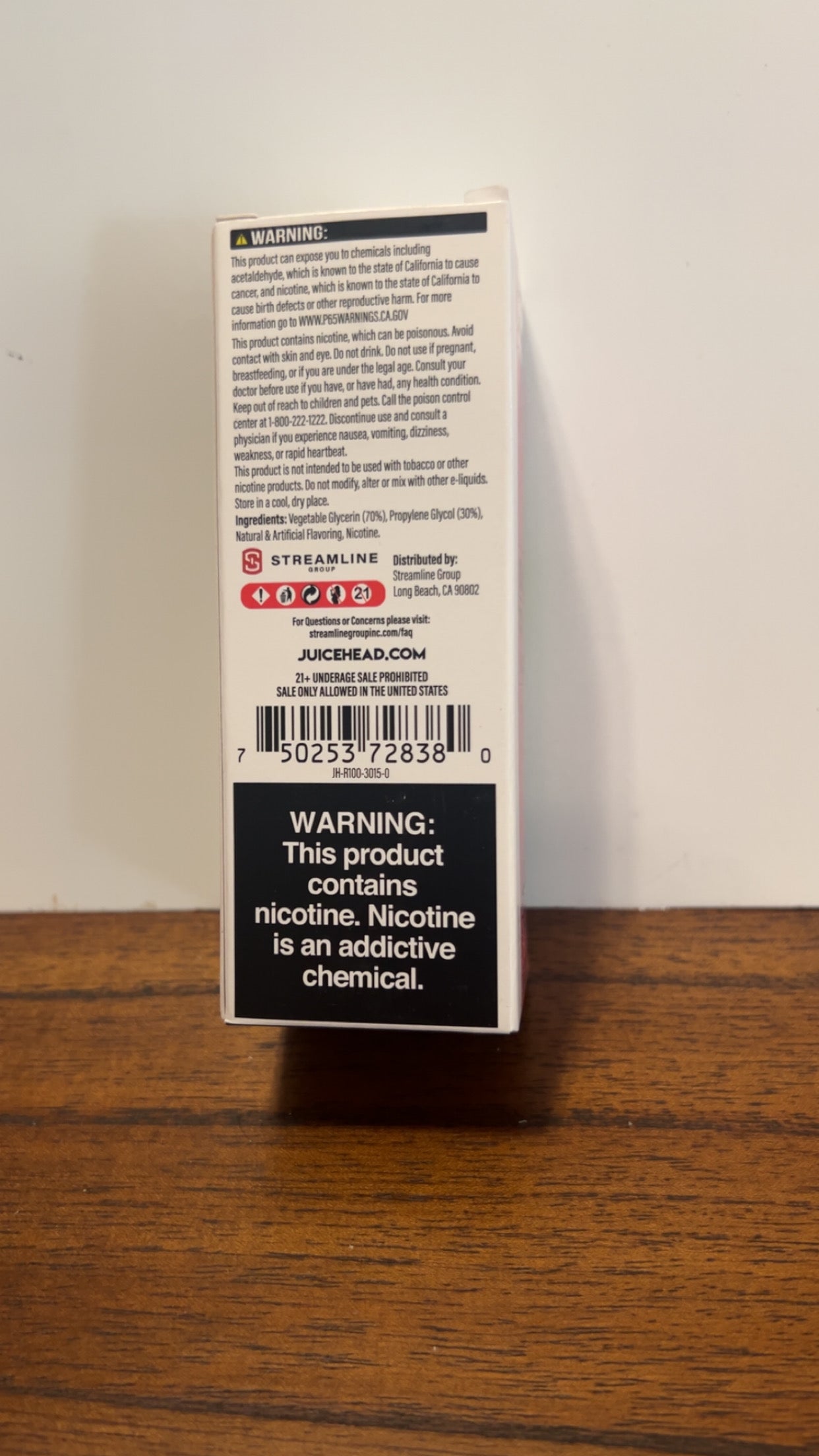 Juice Head Watermelon Lime 3mg 100ml