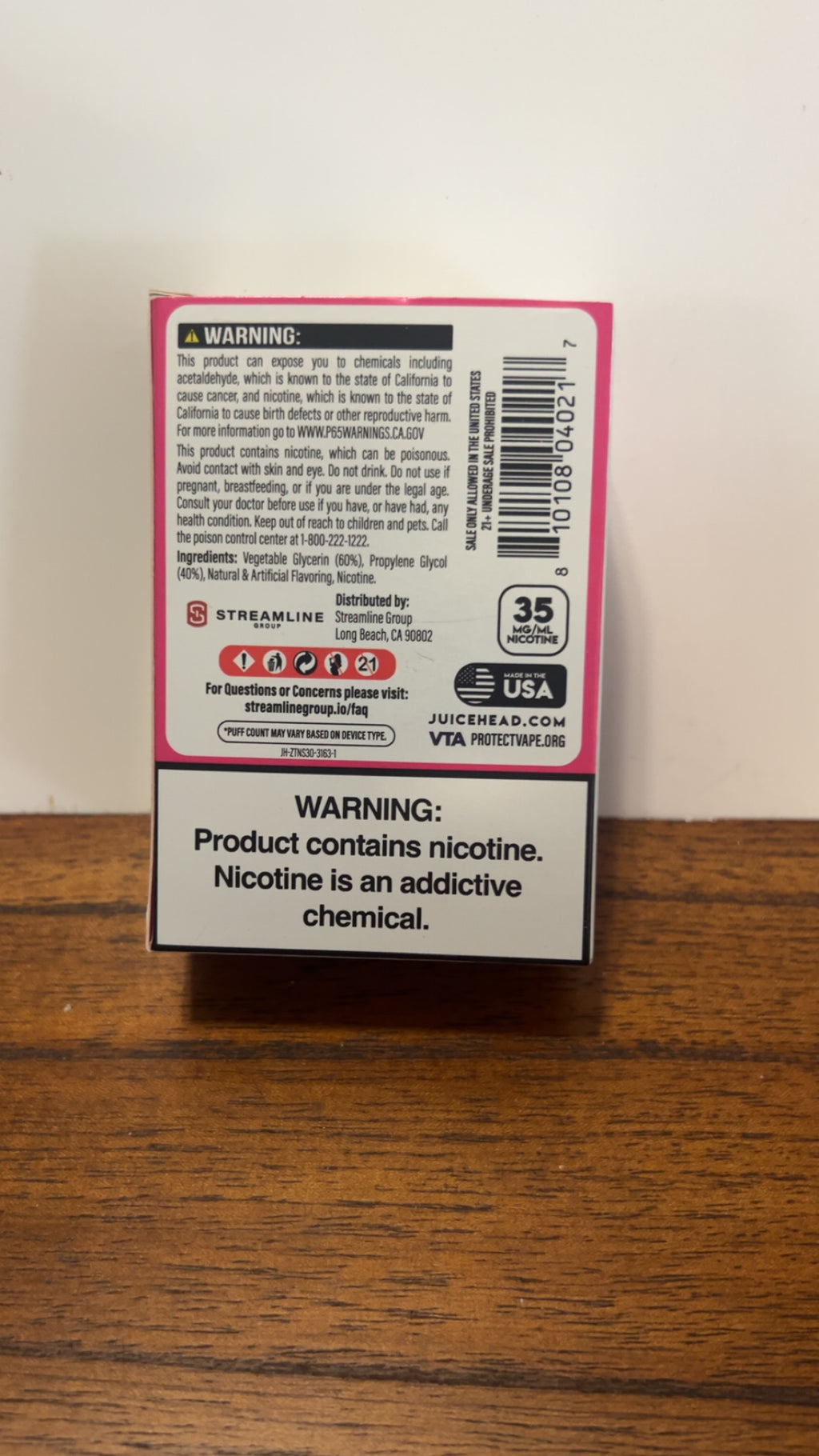 Juice Head Salts Apple Watermelon 35mg 30ml